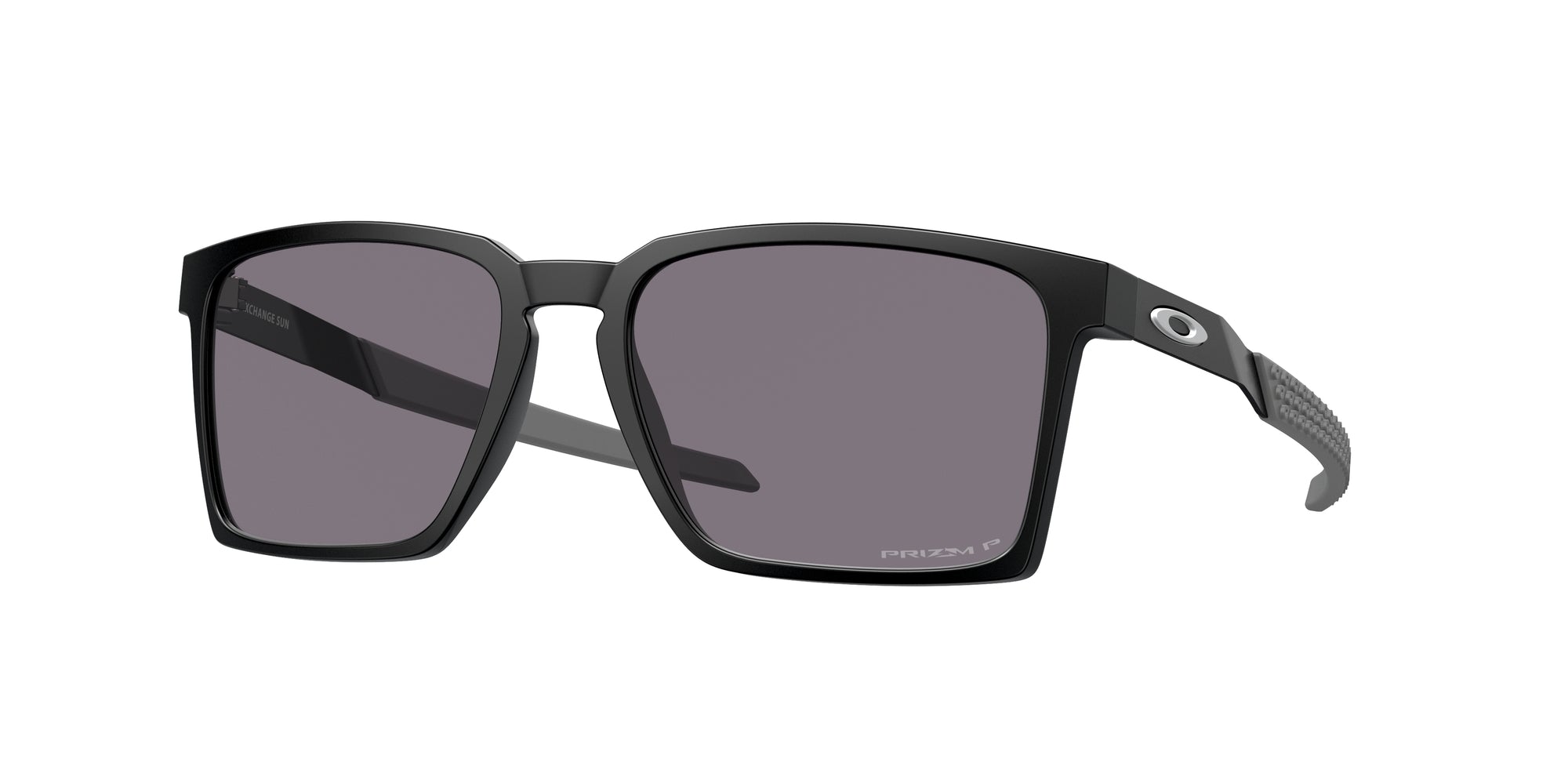 Oakley Unisex Oakley OO9483 EXCHANGE SUN 948304 Occhiali da sole O_Matter Nero Grigio Squadrata Polarizzata Prizm