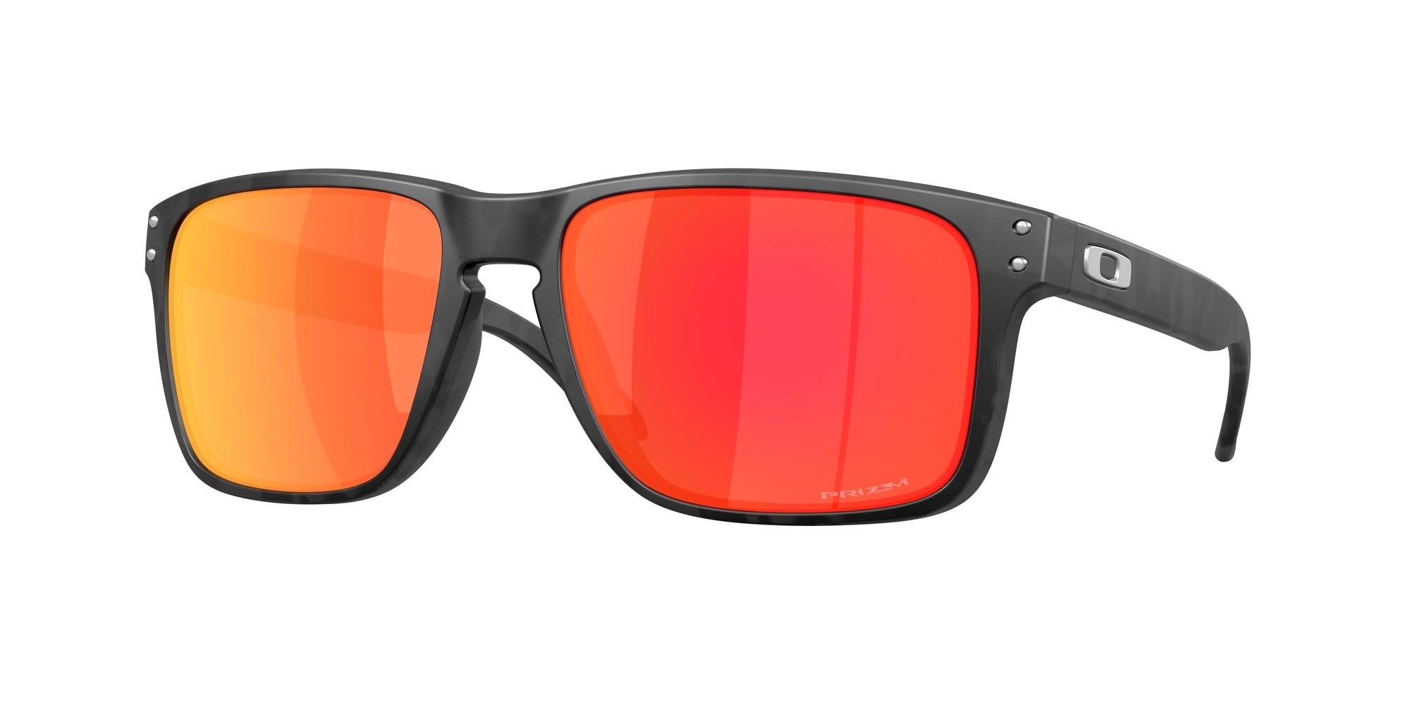 Oakley Unisex Oakley OO9487 HOLBROOK XXL 948706 Occhiali da sole O_Matter Grigio Rosso Squadrata Normale