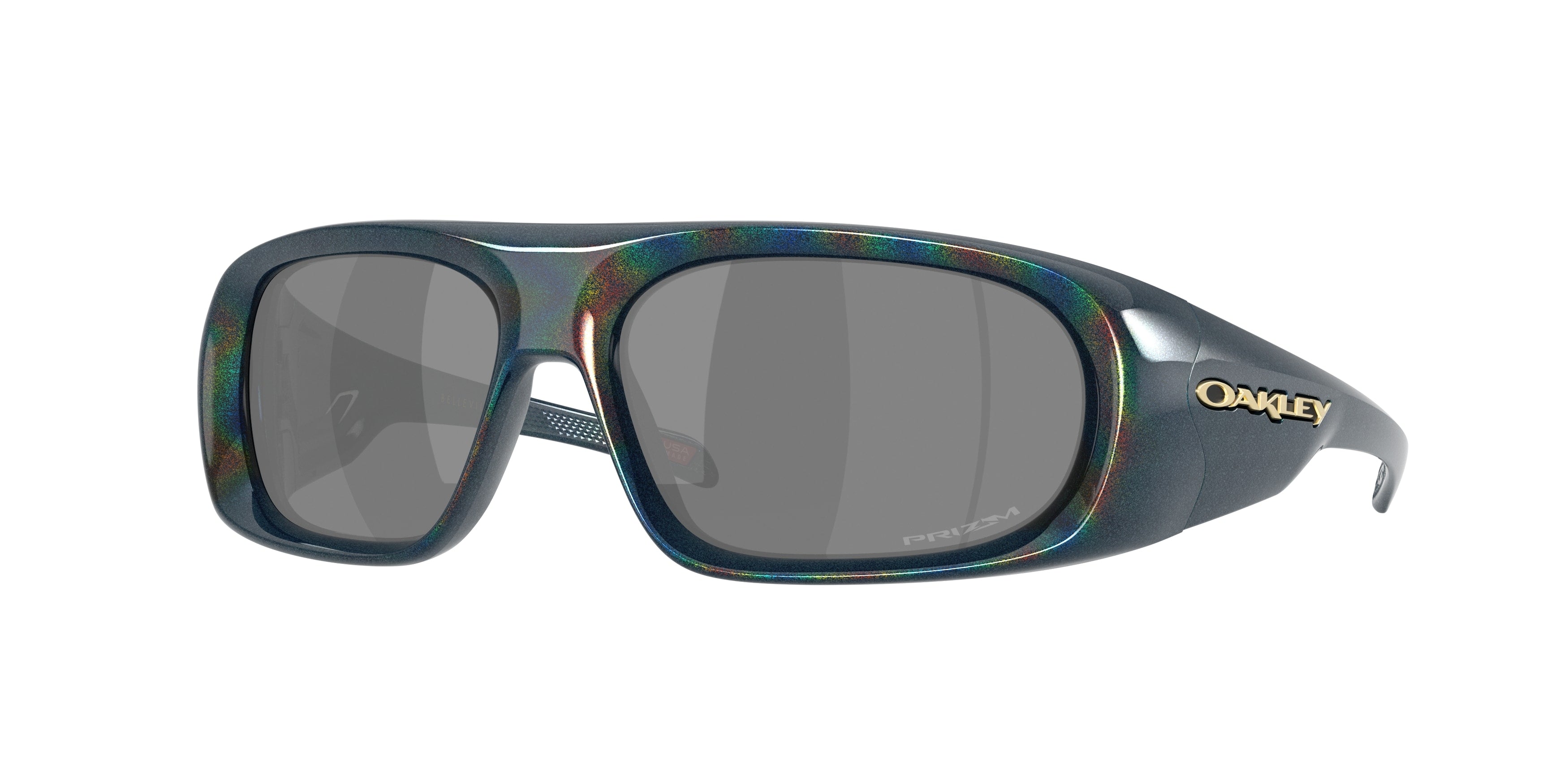 Oakley Unisex Oakley OO9491 BELLEVILLE 949105 Occhiali da sole O_Matter Blu Grigio Squadrata Normale