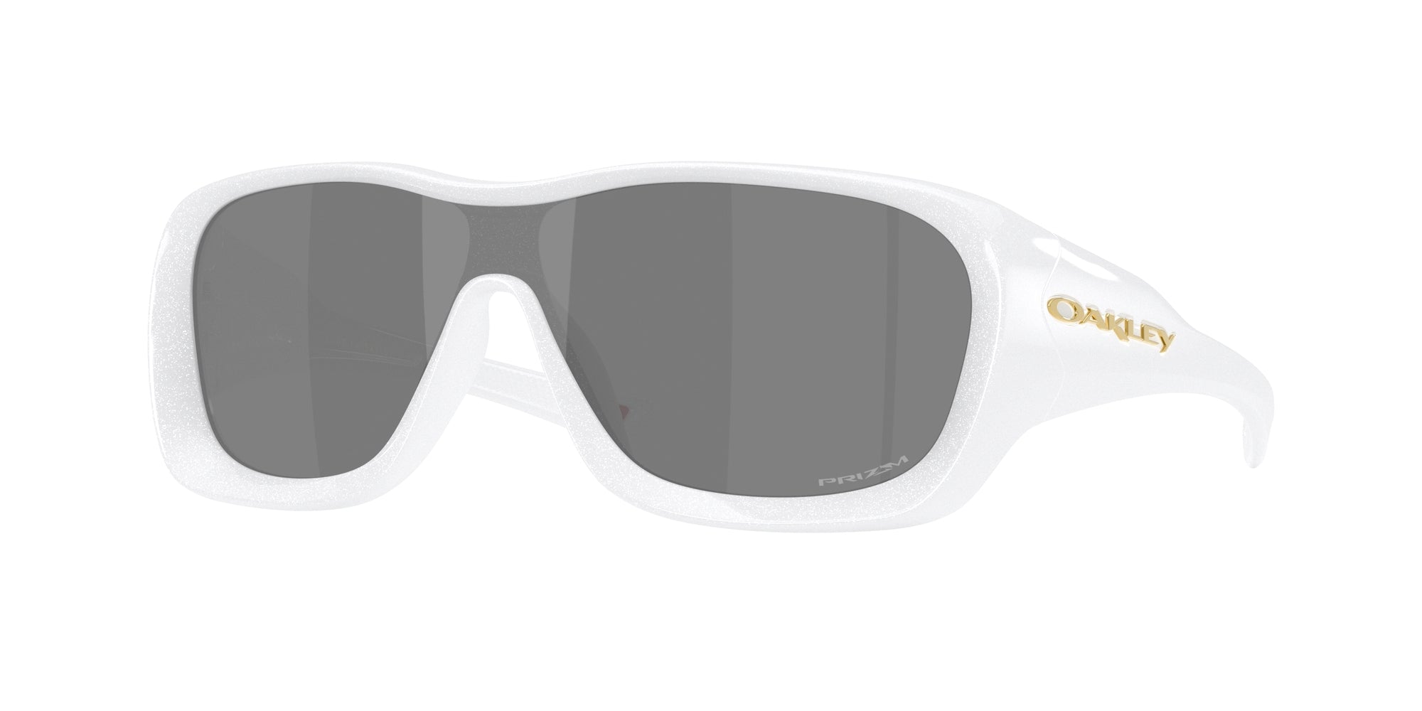 Oakley Unisex Oakley OO9493 DE LA SALLE 949302 Occhiali da sole O_Matter Bianco Grigio Squadrata Normale Prizm
