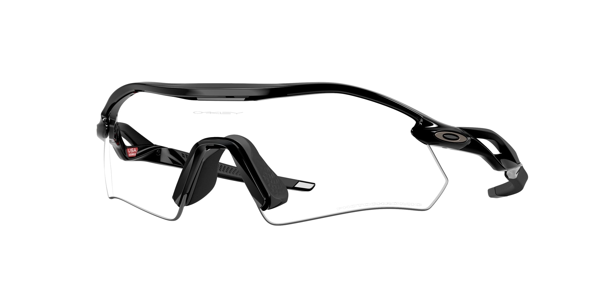 Oakley Unisex Oakley OO9495D RADAR PLATE 949502 Occhiali da sole O_Matter Nero Grigio Squadrata Fotocromatiche