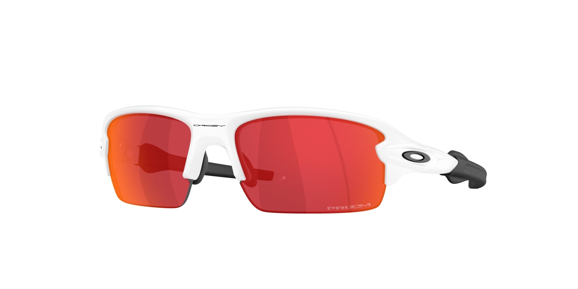 Oakley Unisex Oakley OO9511 FLAK 2.0 S 951103 Occhiali da sole O_Matter Bianco Viola Squadrata Normale