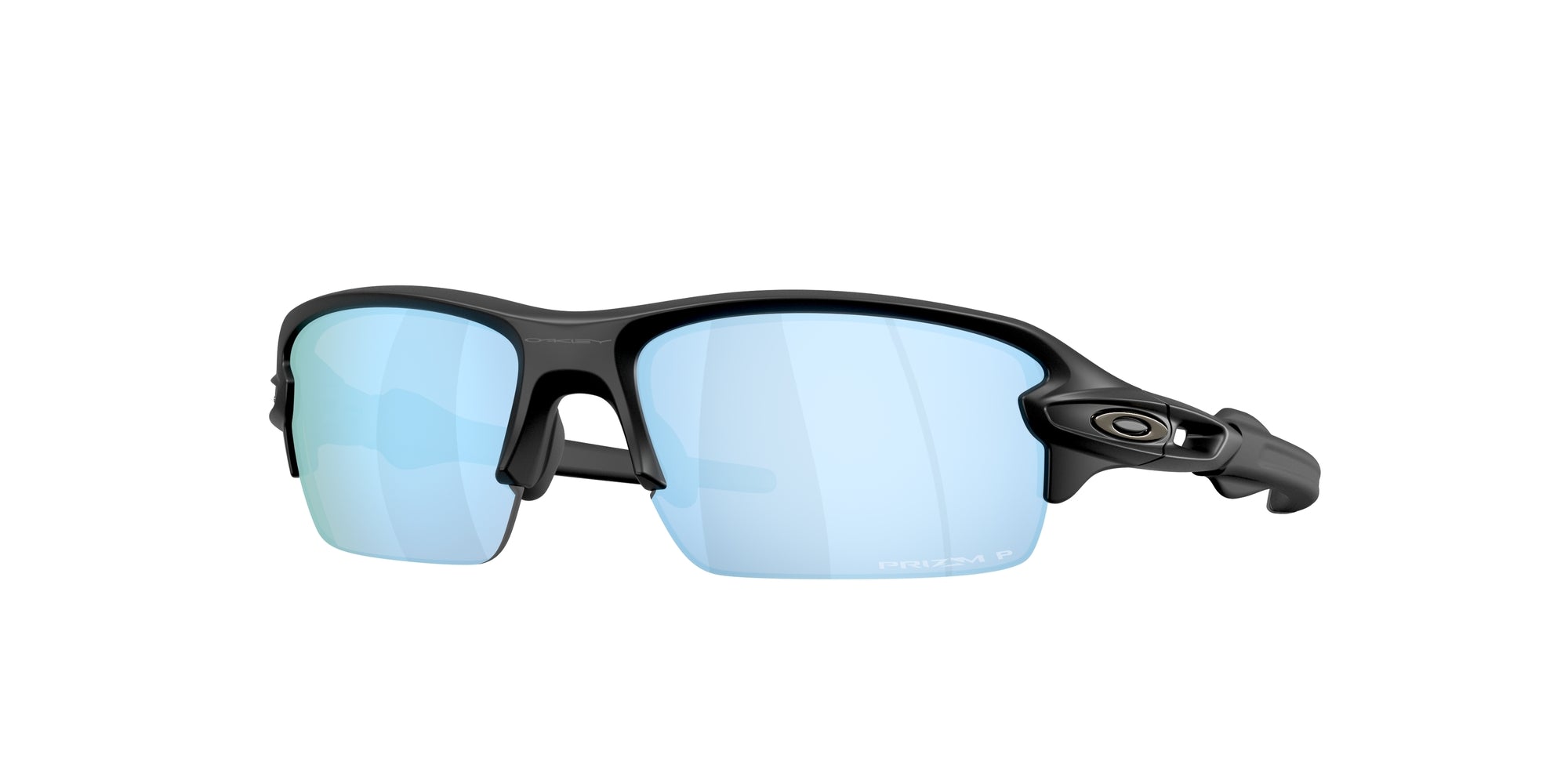 Oakley Unisex Oakley OO9511 FLAK 2.0 S 951105 Occhiali da sole O_Matter Nero Blu Squadrata Polarizzata