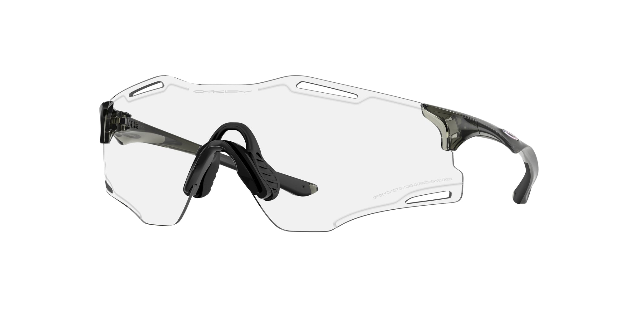 Oakley Unisex Oakley OO9512D CYBR ZERO 951206 Occhiali da sole O_Matter Nero Grigio Squadrata Fotocromatiche