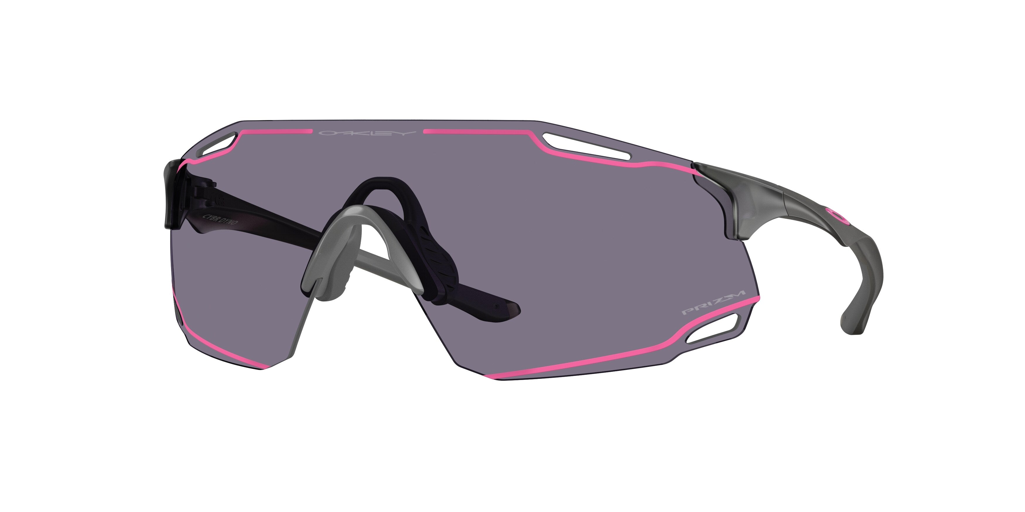 Oakley Unisex Oakley OO9513D CYBR DYNO 951310 Occhiali da sole O_Matter Grigio Grigio Squadrata Normale