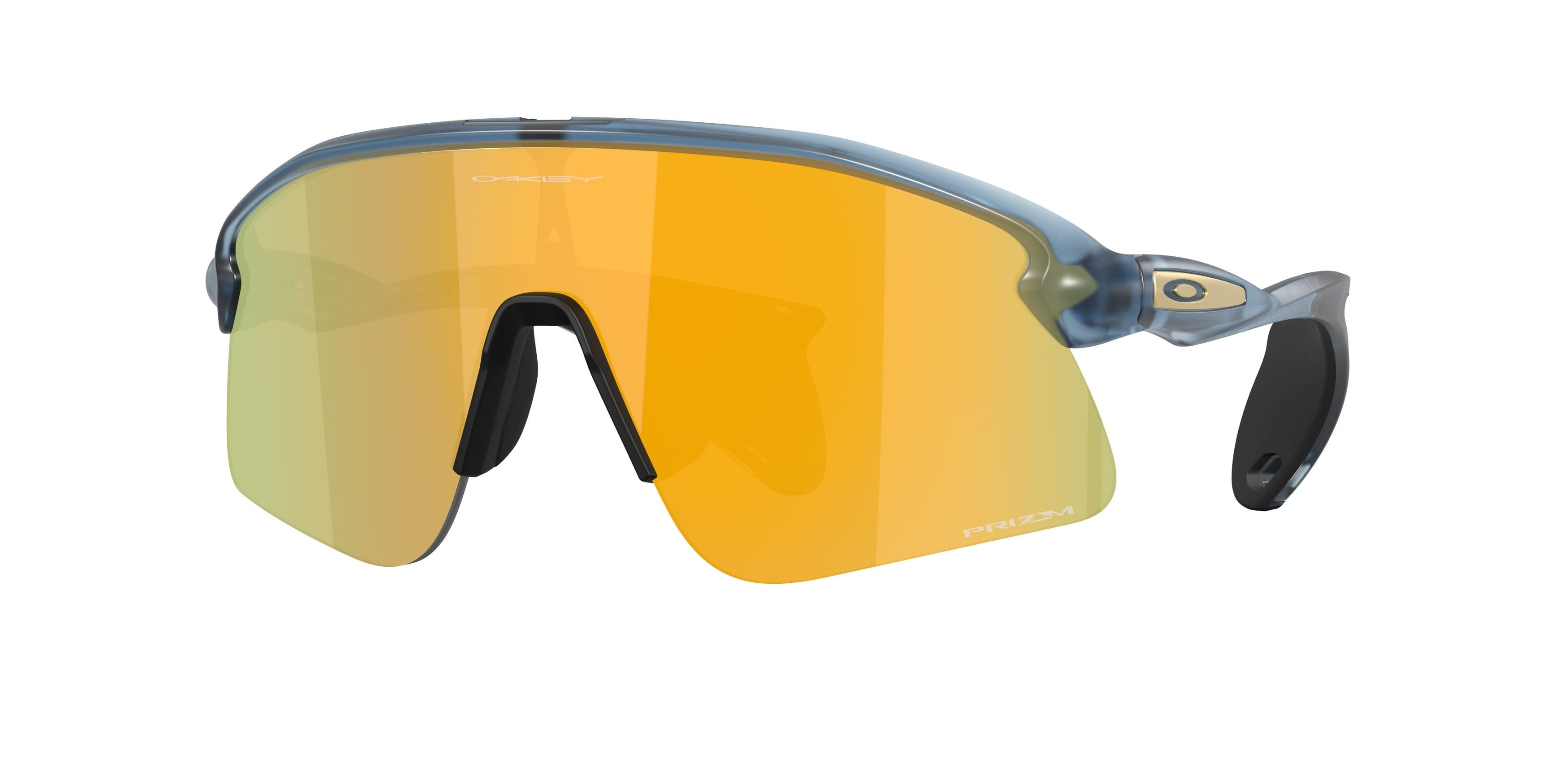 Oakley Unisex Oakley OO9518 STUNT DEVIL S 951805 Occhiali da sole O_Matter Blu Oro Squadrata Normale Oakley Unisex Oakley OO9518 STUNT DEVIL S 951805 Occhiali da sole O_Matter Blu Oro Squadrata Normale