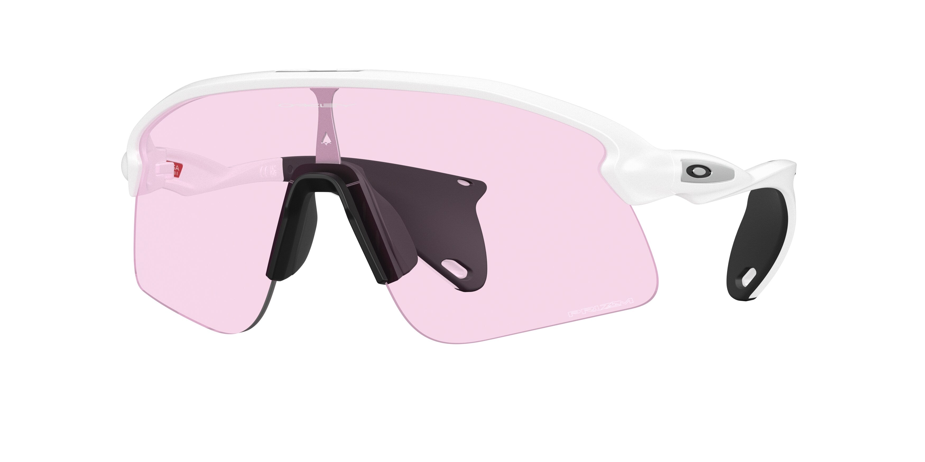 Oakley Unisex Oakley OO9518 STUNT DEVIL S 951807 Occhiali da sole O_Matter Bianco Rosa Squadrata Normale