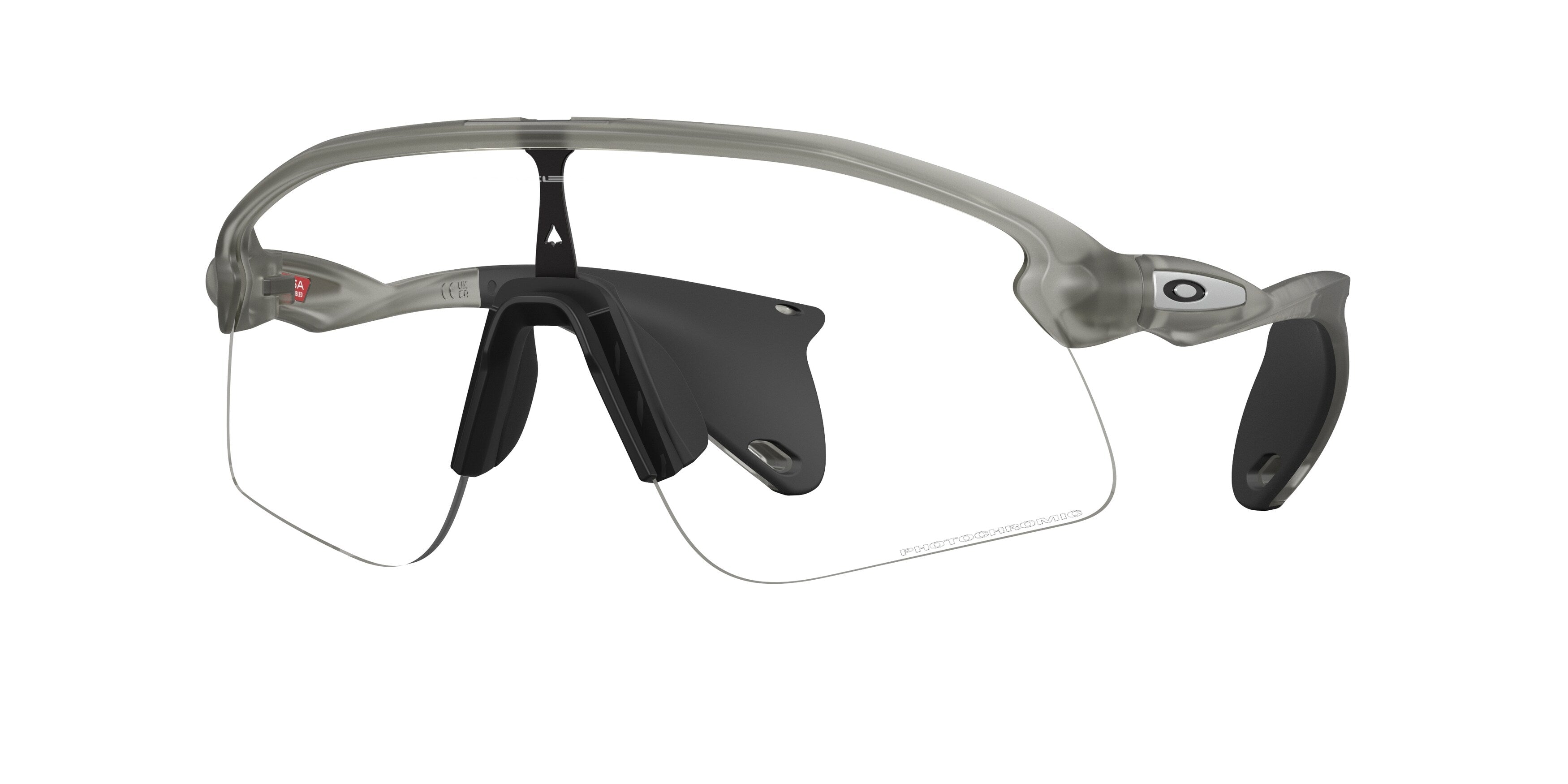 Oakley Unisex Oakley OO9518 STUNT DEVIL S 951808 Occhiali da sole O_Matter Grigio Grigio Squadrata Fotocromatiche