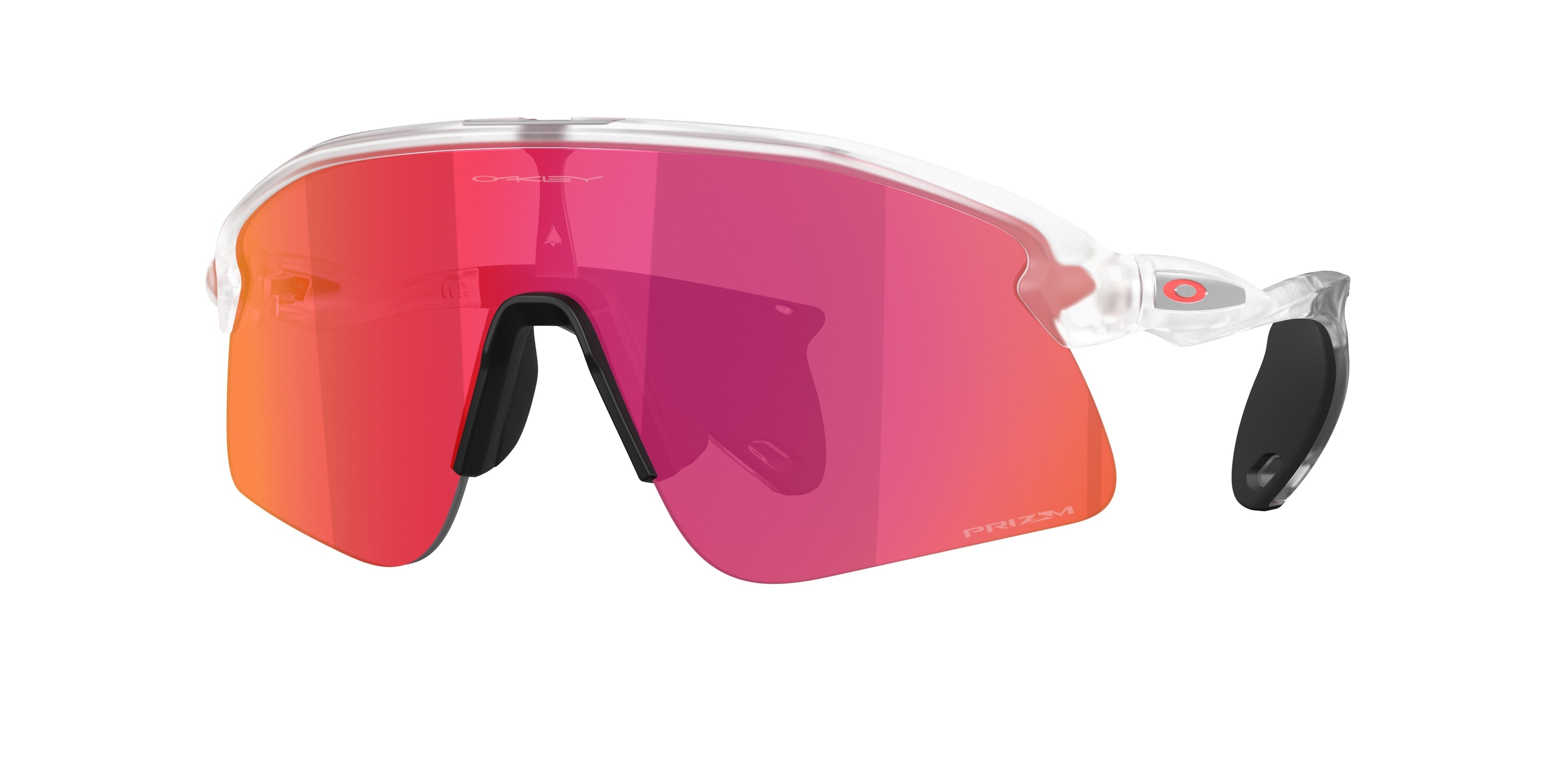 Oakley Unisex Oakley OO9518 STUNT DEVIL S 951810 Occhiali da sole O_Matter Trasparente Viola Squadrata Normale Oakley Unisex Oakley OO9518 STUNT DEVIL S 951810 Occhiali da sole O_Matter Trasparente Viola Squadrata Normale