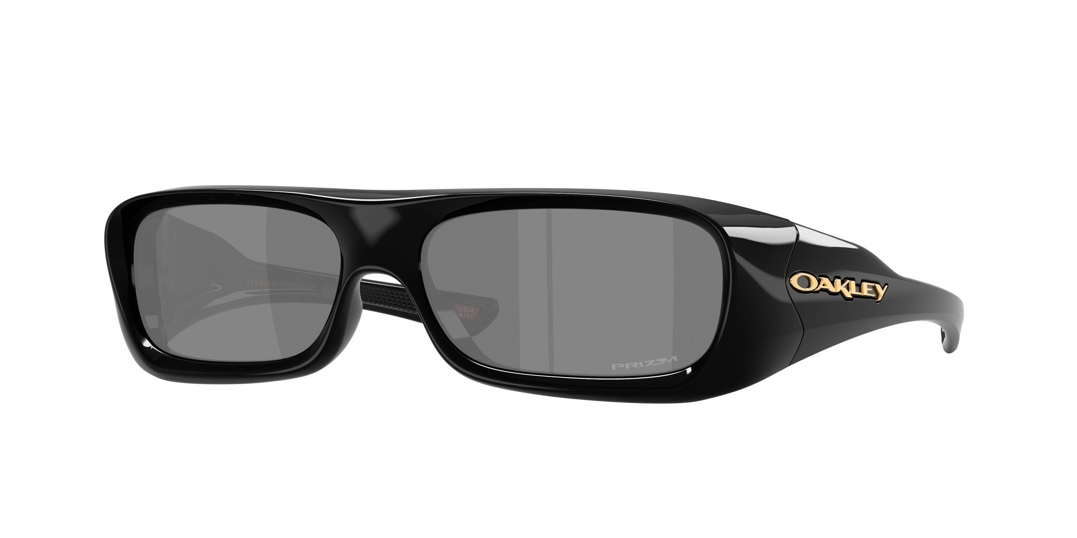 Oakley Unisex Oakley OO9520 PERMIAN 952001 Occhiali da sole O_Matter Nero Grigio Squadrata Normale