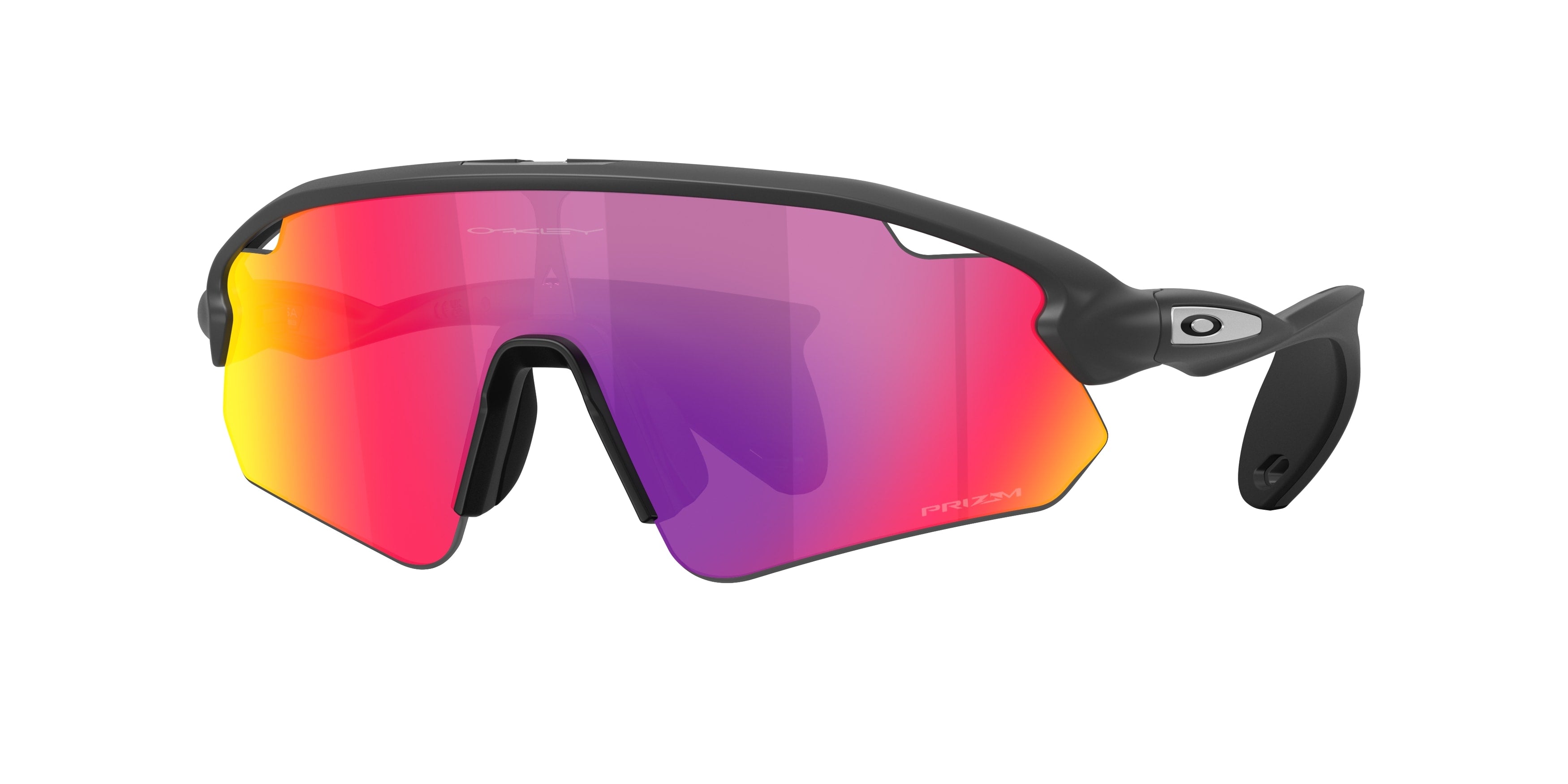 Oakley Unisex Oakley OO9525 STUNT DEVIL A 952503 Occhiali da sole O_Matter Nero Viola Squadrata Normale Oakley Unisex Oakley OO9525 STUNT DEVIL A 952503 Occhiali da sole O_Matter Nero Viola Squadrata Normale