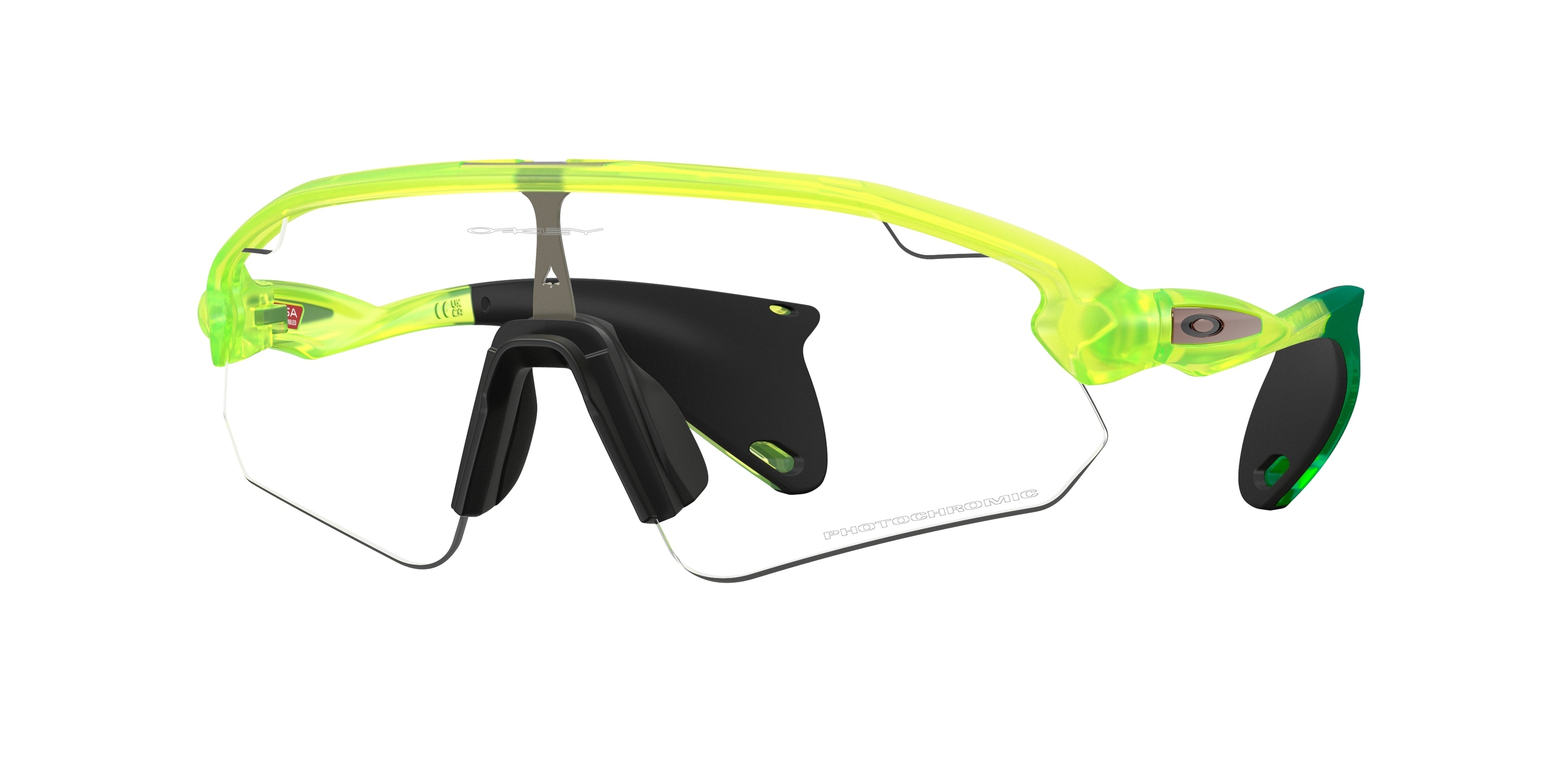 Oakley Unisex Oakley OO9525 STUNT DEVIL A 952504 Occhiali da sole O_Matter Verde Grigio Squadrata Fotocromatiche