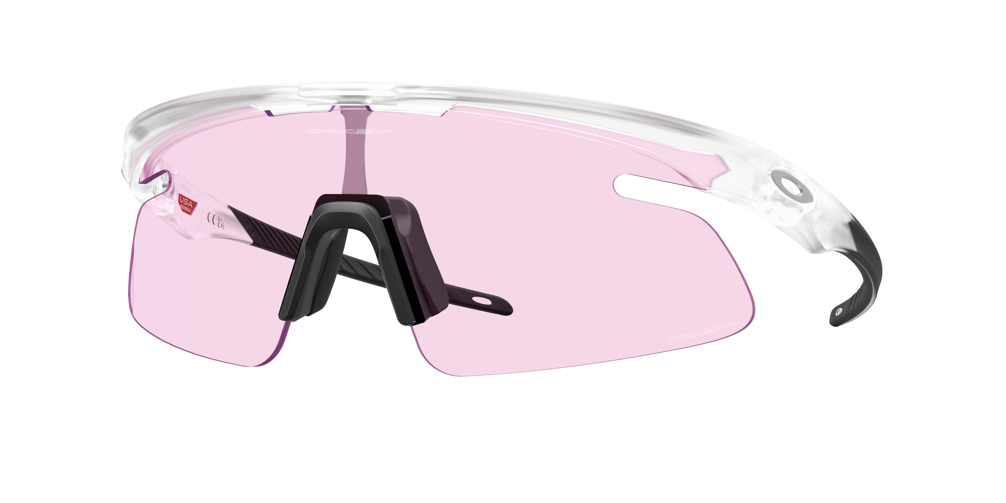 Oakley Unisex Oakley OO9527D RSLV LITE 952708 Occhiali da sole O_Matter Trasparente Rosa Squadrata Normale