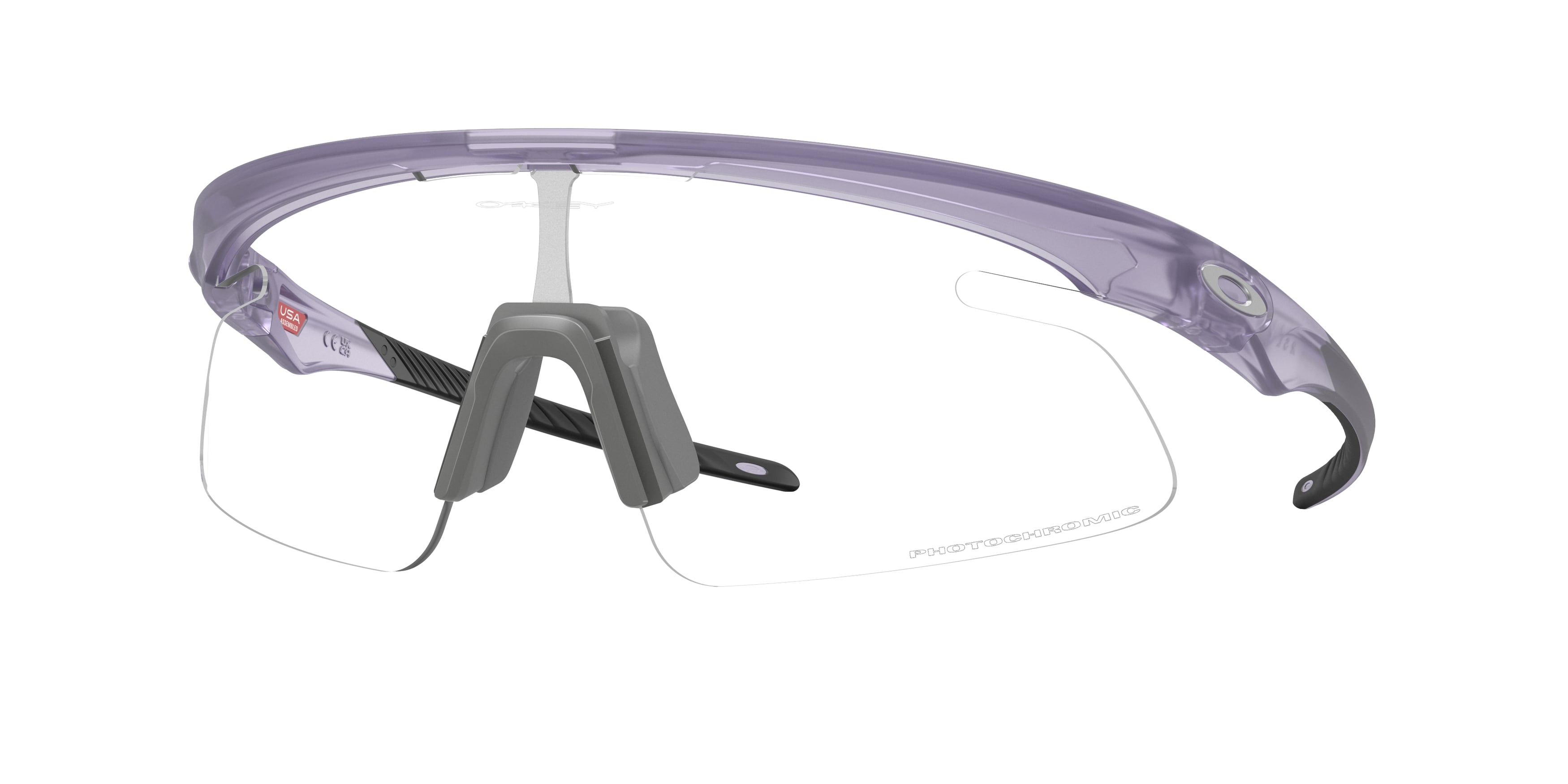 Oakley Unisex Oakley OO9527D RSLV LITE 952709 Occhiali da sole O_Matter Viola Grigio Squadrata Fotocromatiche