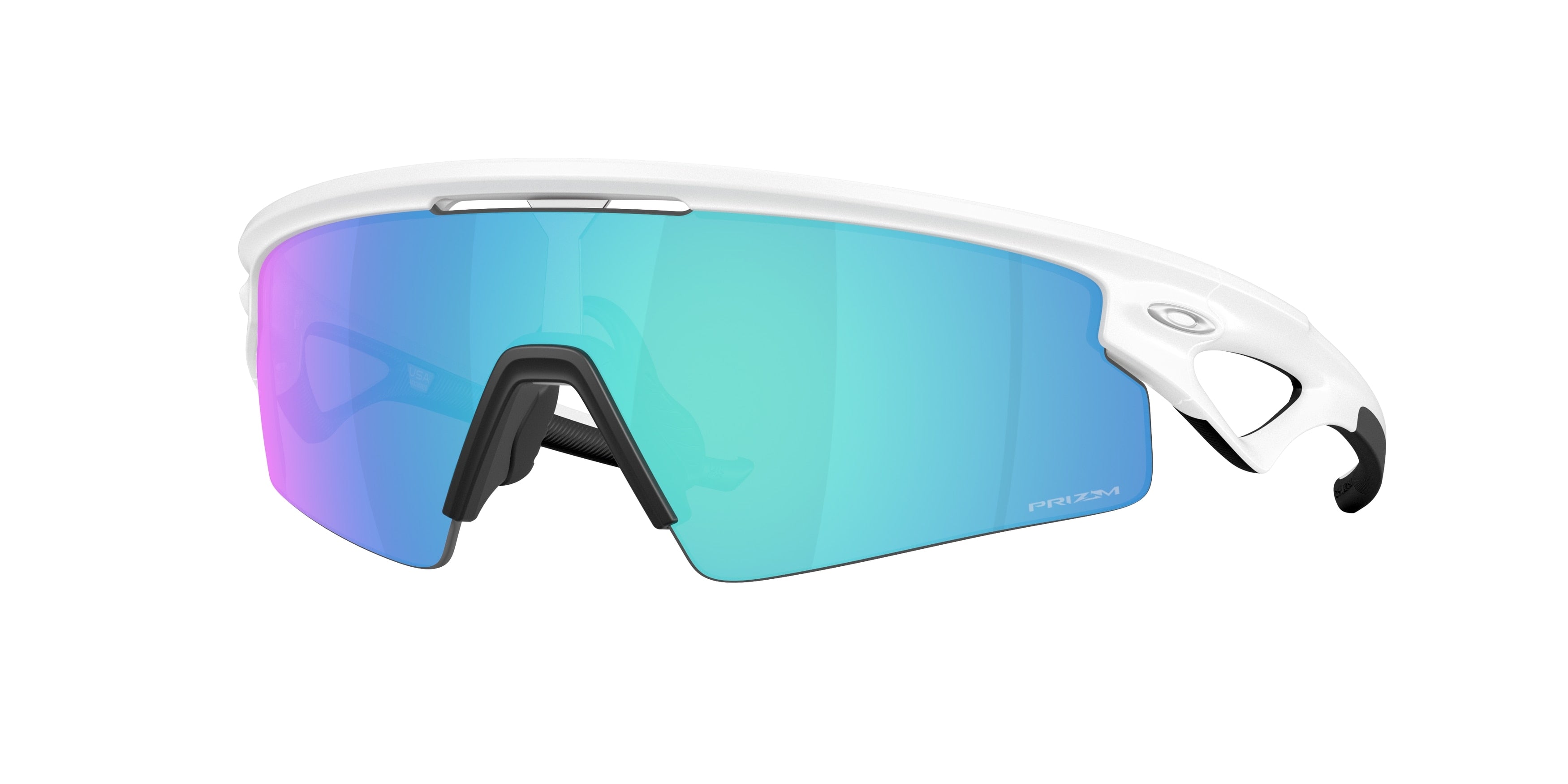 Oakley Unisex Oakley OO9531 SPHAERA STRIKE 953104 Occhiali da sole O_Matter Bianco Blu Squadrata Normale