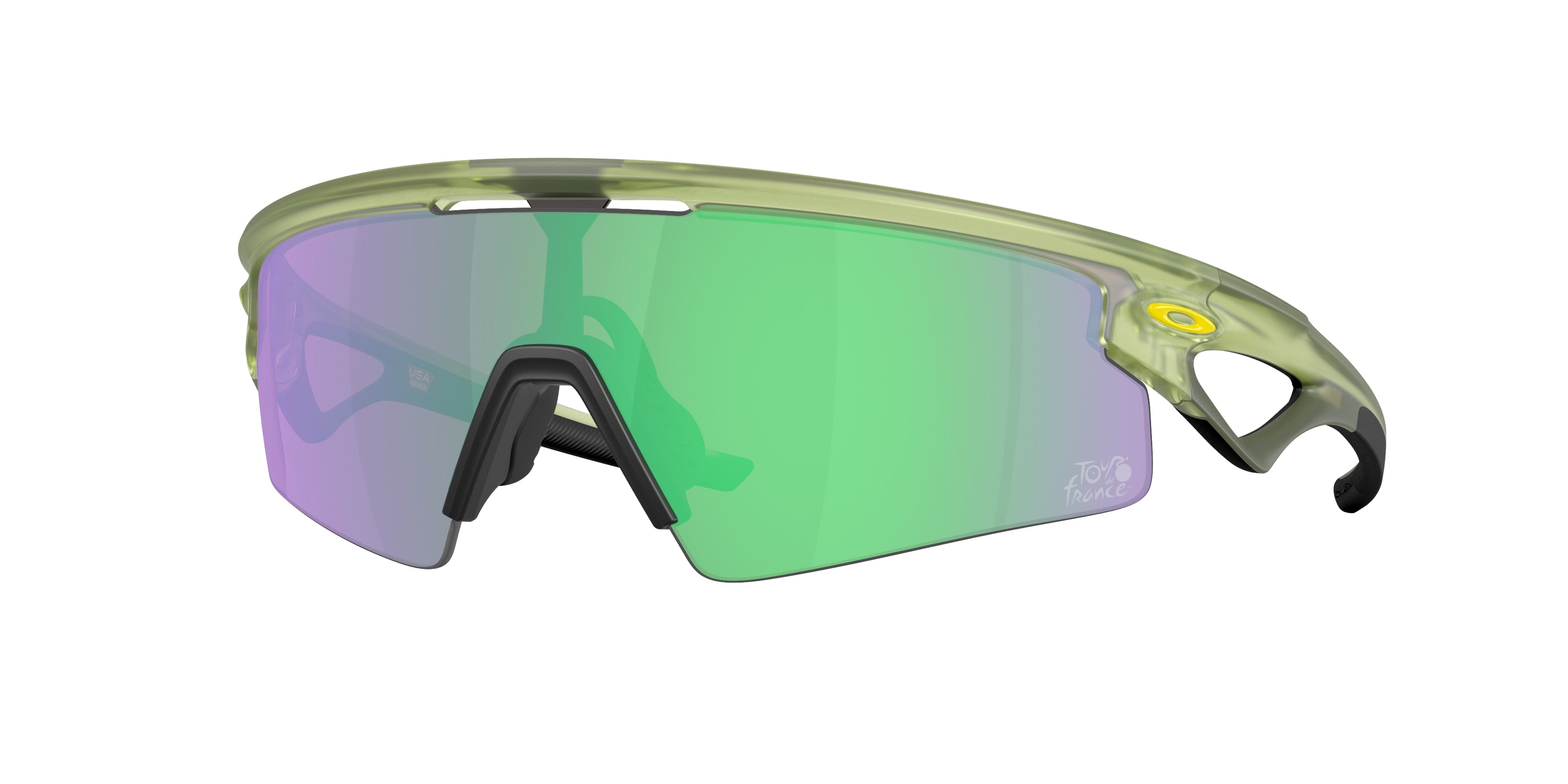 Oakley Unisex Oakley OO9531 SPHAERA STRIKE 953109 Occhiali da sole O_Matter Verde Verde Squadrata Normale Oakley Unisex Oakley OO9531 SPHAERA STRIKE 953109 Occhiali da sole O_Matter Verde Verde Squadrata Normale