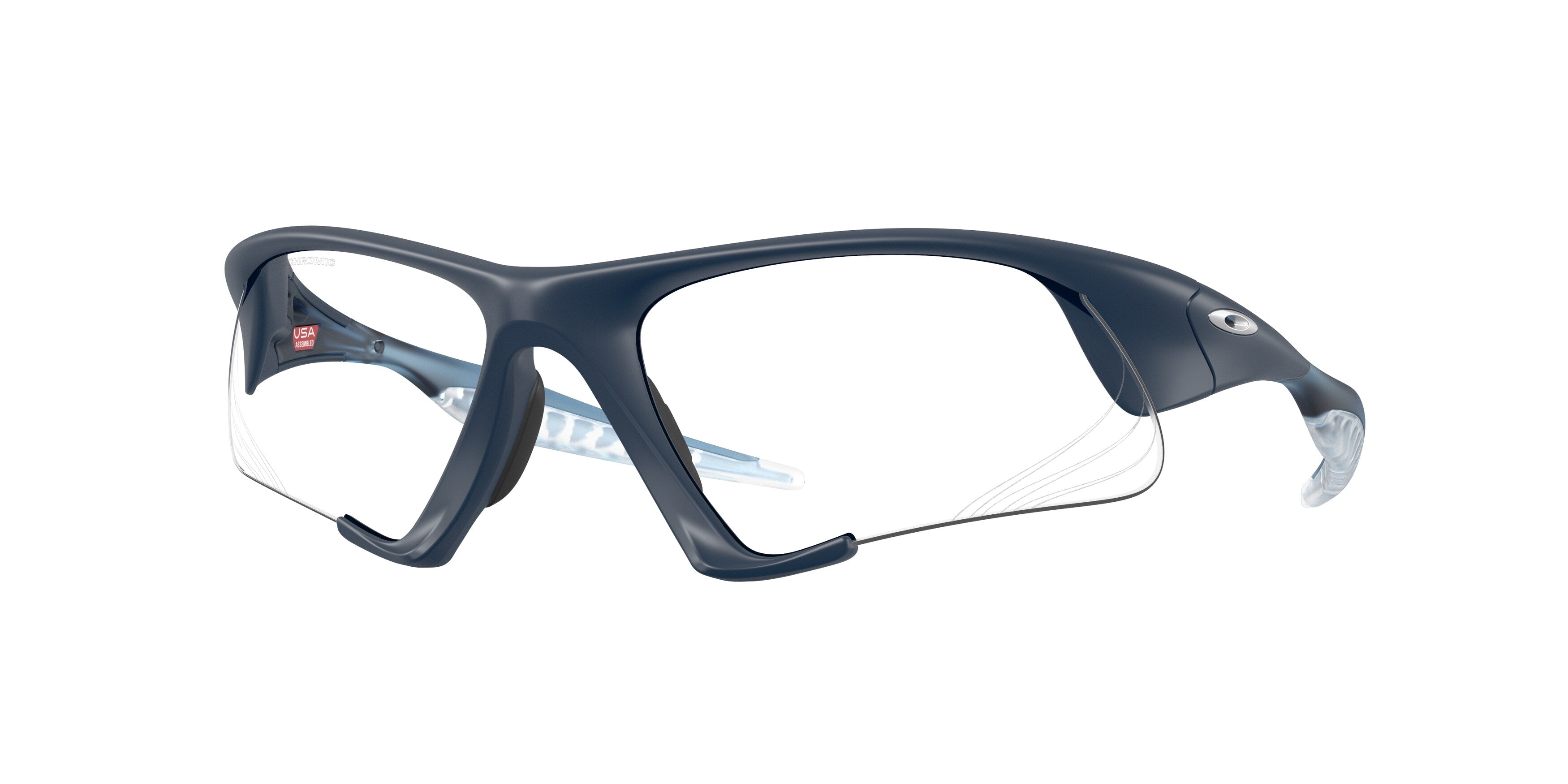 Oakley Unisex Oakley OO9532 SUTURE JACKET 953209 Occhiali da sole O_Matter Blu Grigio Geometrica Fotocromatiche