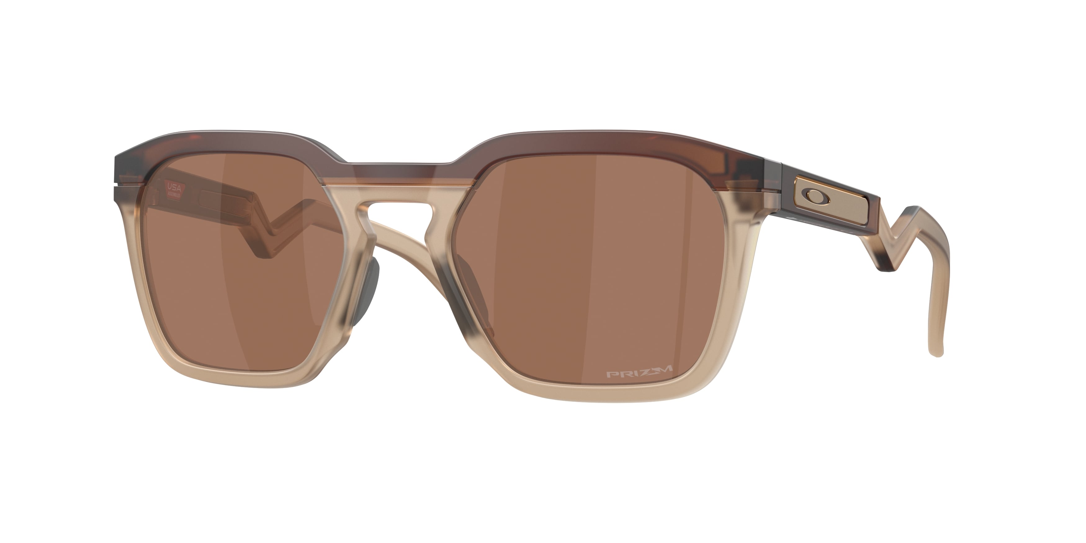 Oakley Unisex Oakley OO9533 HSTN SQ 953303 Occhiali da sole O_Matter Marrone Marrone Squadrata Normale
