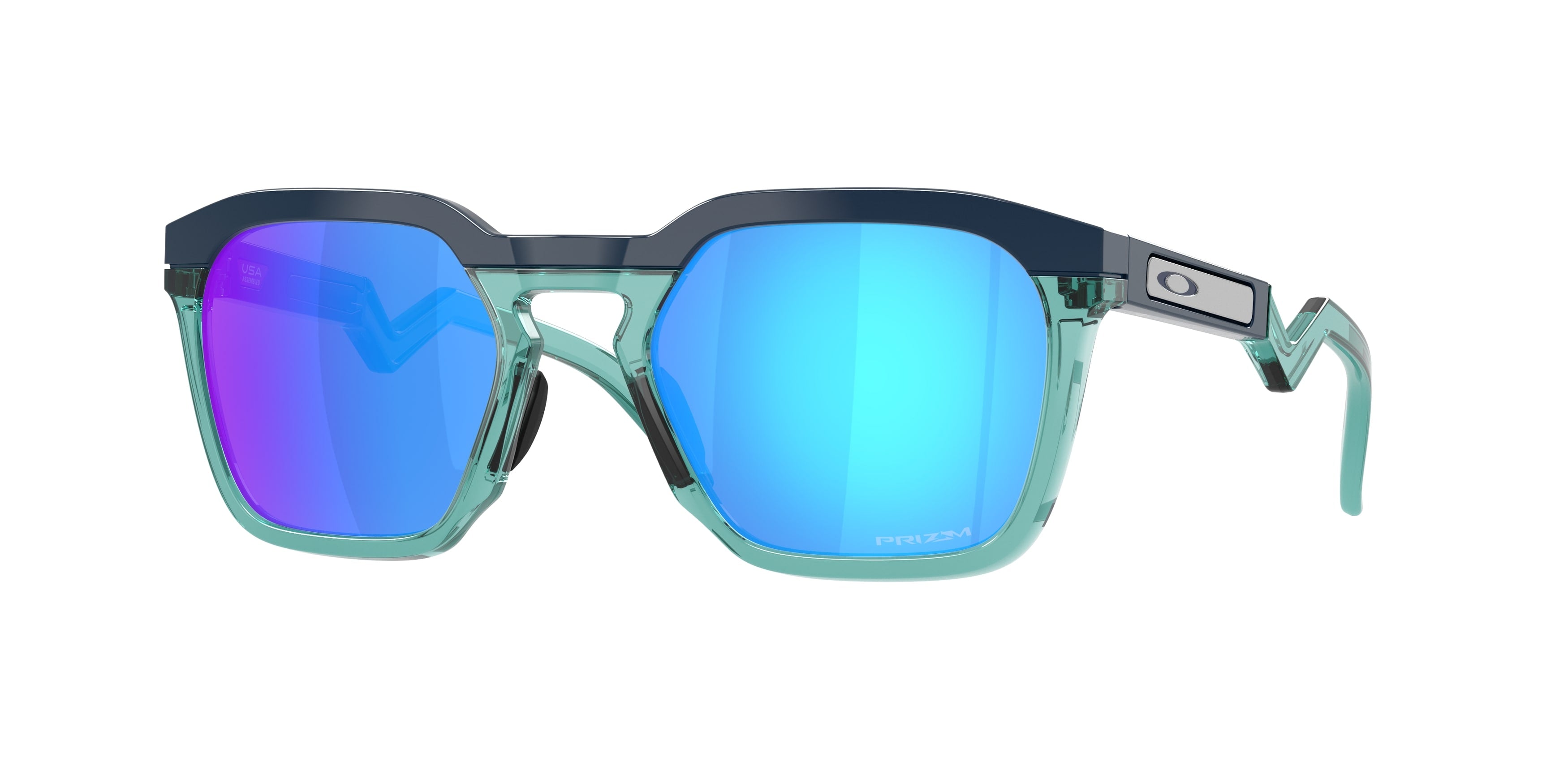 Oakley Unisex Oakley OO9533 HSTN SQ 953304 Occhiali da sole O_Matter Blu Blu Squadrata Normale