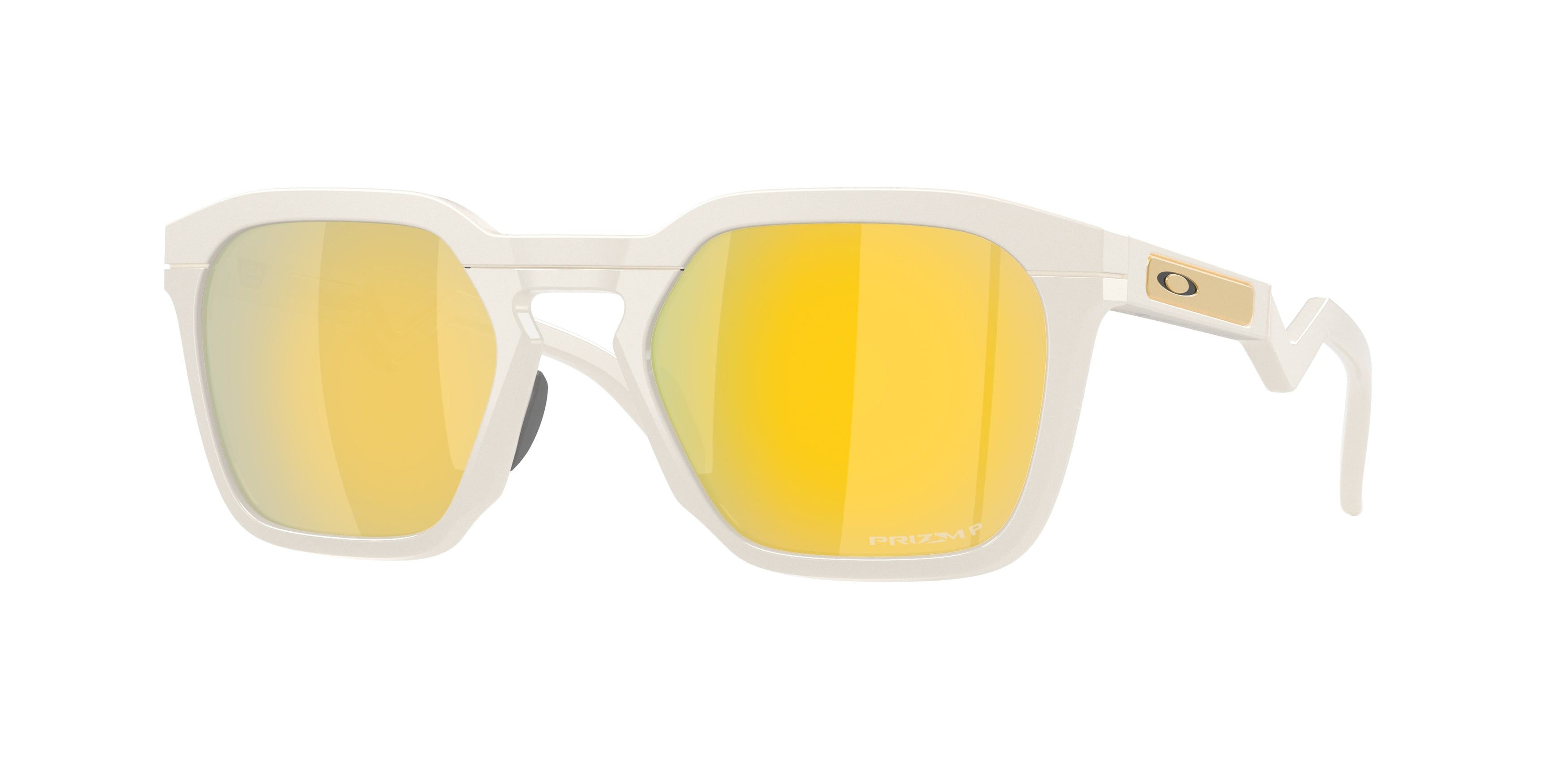Oakley Unisex Oakley OO9533 HSTN SQ 953307 Occhiali da sole O_Matter Bianco Oro Squadrata Polarizzata Oakley Unisex Oakley OO9533 HSTN SQ 953307 Occhiali da sole O_Matter Bianco Oro Squadrata Polarizzata