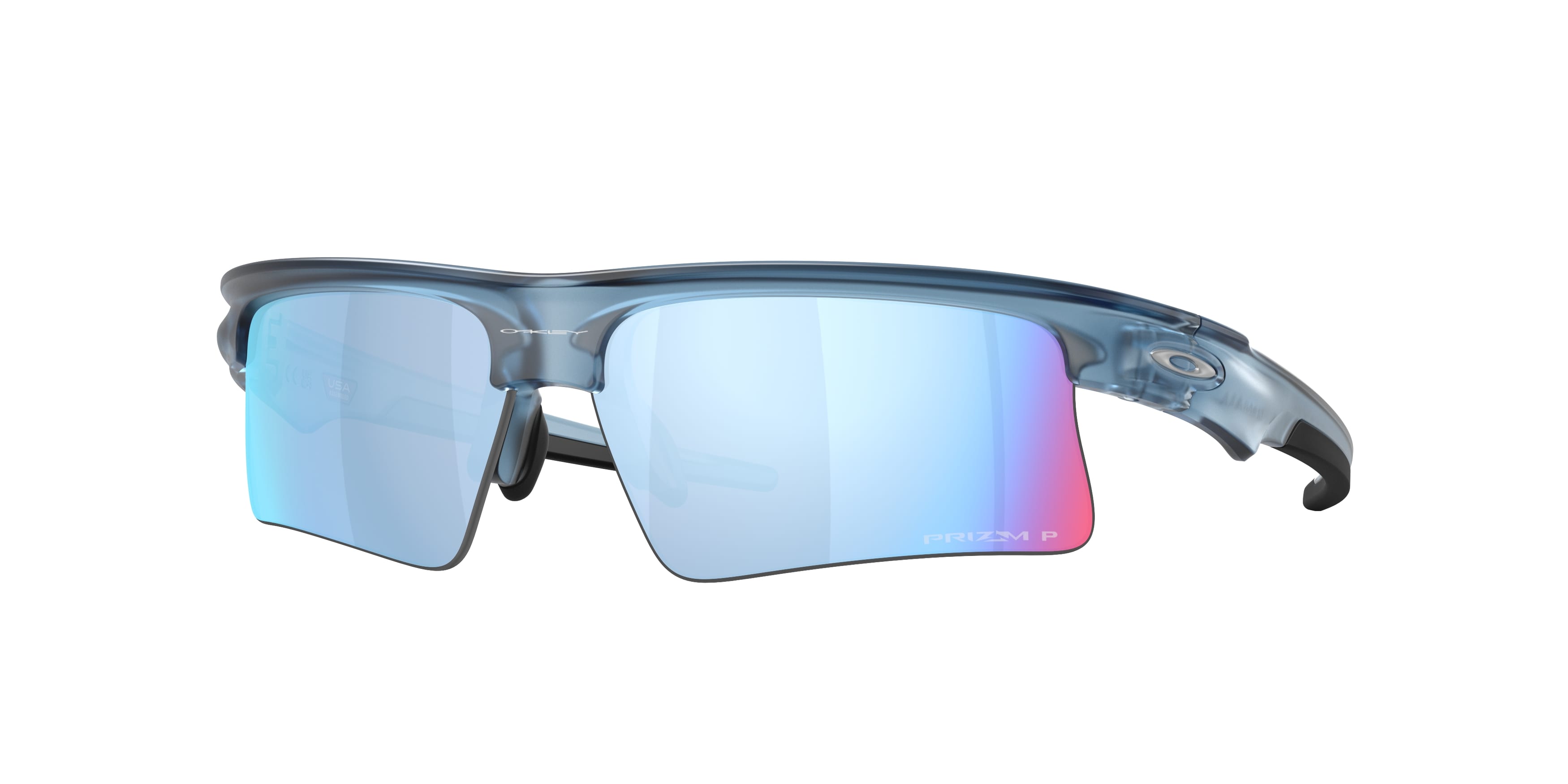 Oakley Unisex Oakley OO9534 BISPHAERA SPEED 953406 Occhiali da sole O_Matter Blu Blu Squadrata Polarizzata Oakley Unisex Oakley OO9534 BISPHAERA SPEED 953406 Occhiali da sole O_Matter Blu Blu Squadrata Polarizzata