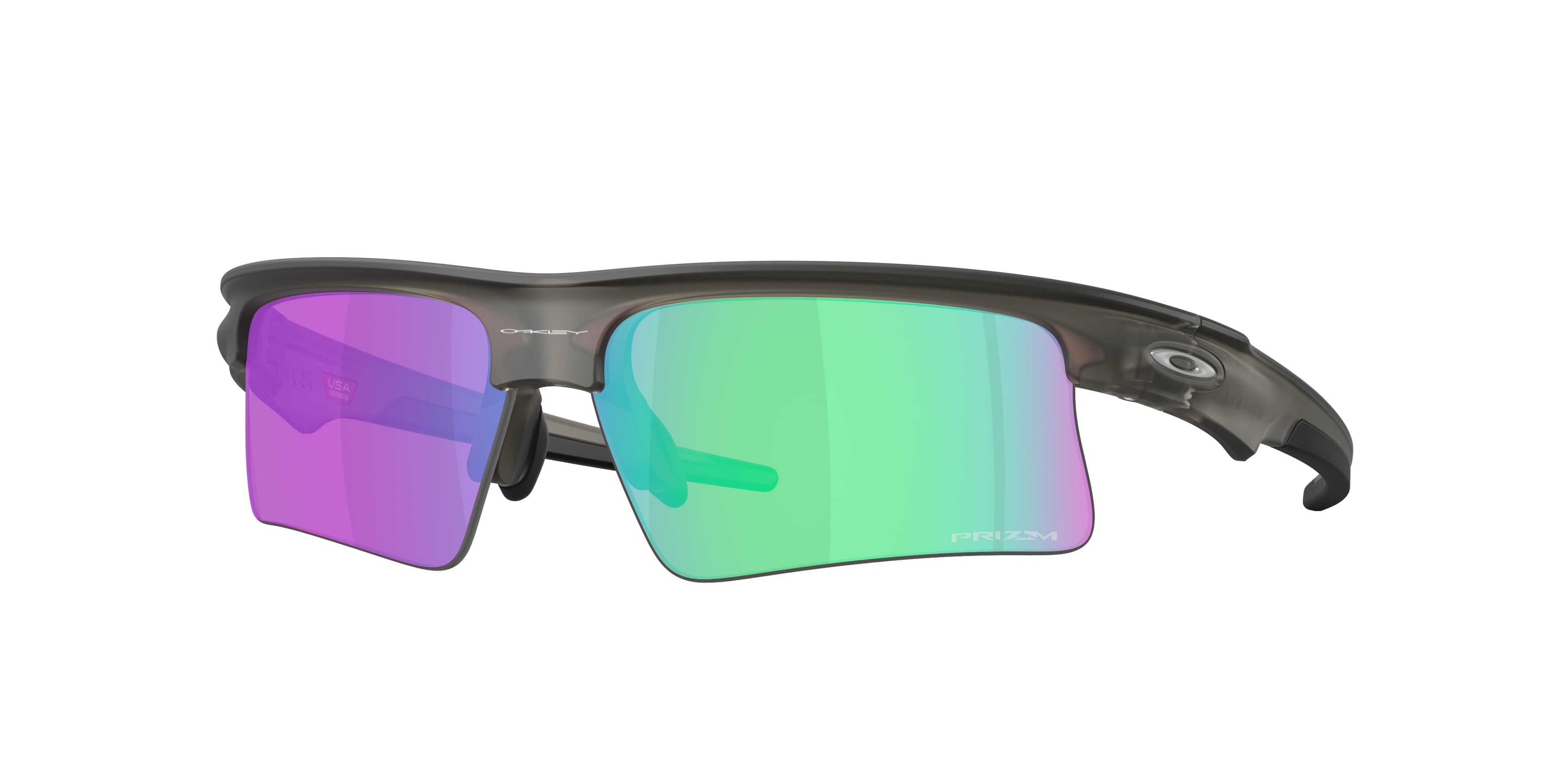 Oakley Unisex Oakley OO9534 BISPHAERA SPEED 953408 Occhiali da sole O_Matter Grigio Viola Squadrata Normale
