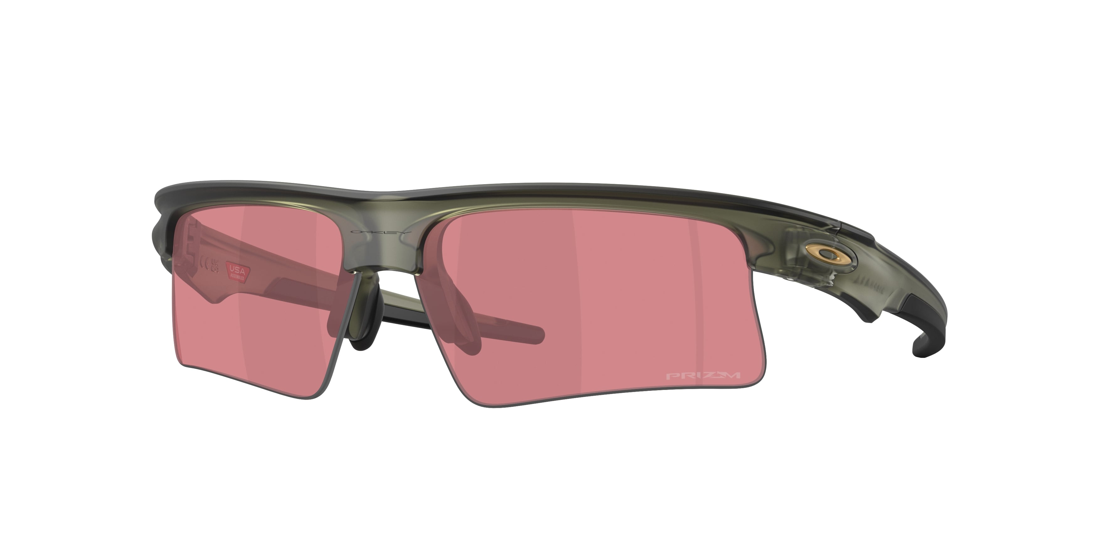 Oakley Unisex Oakley OO9534 BISPHAERA SPEED 953409 Occhiali da sole O_Matter Verde Viola Squadrata Normale Oakley Unisex Oakley OO9534 BISPHAERA SPEED 953409 Occhiali da sole O_Matter Verde Viola Squadrata Normale