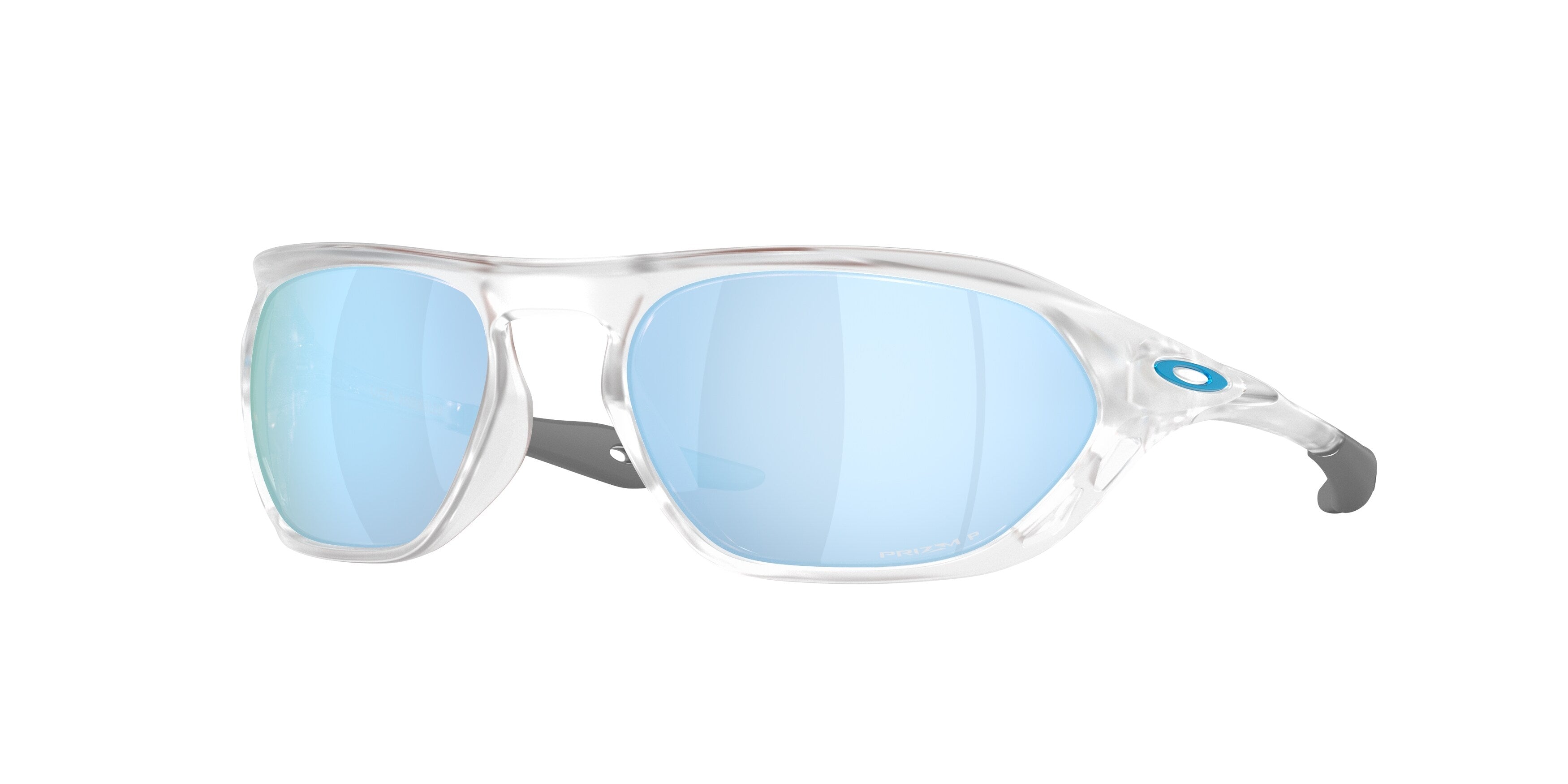 Oakley Unisex Oakley OO9537 CAGE JACKET 953702 Occhiali da sole O_Matter Trasparente Blu Geometrica Polarizzata