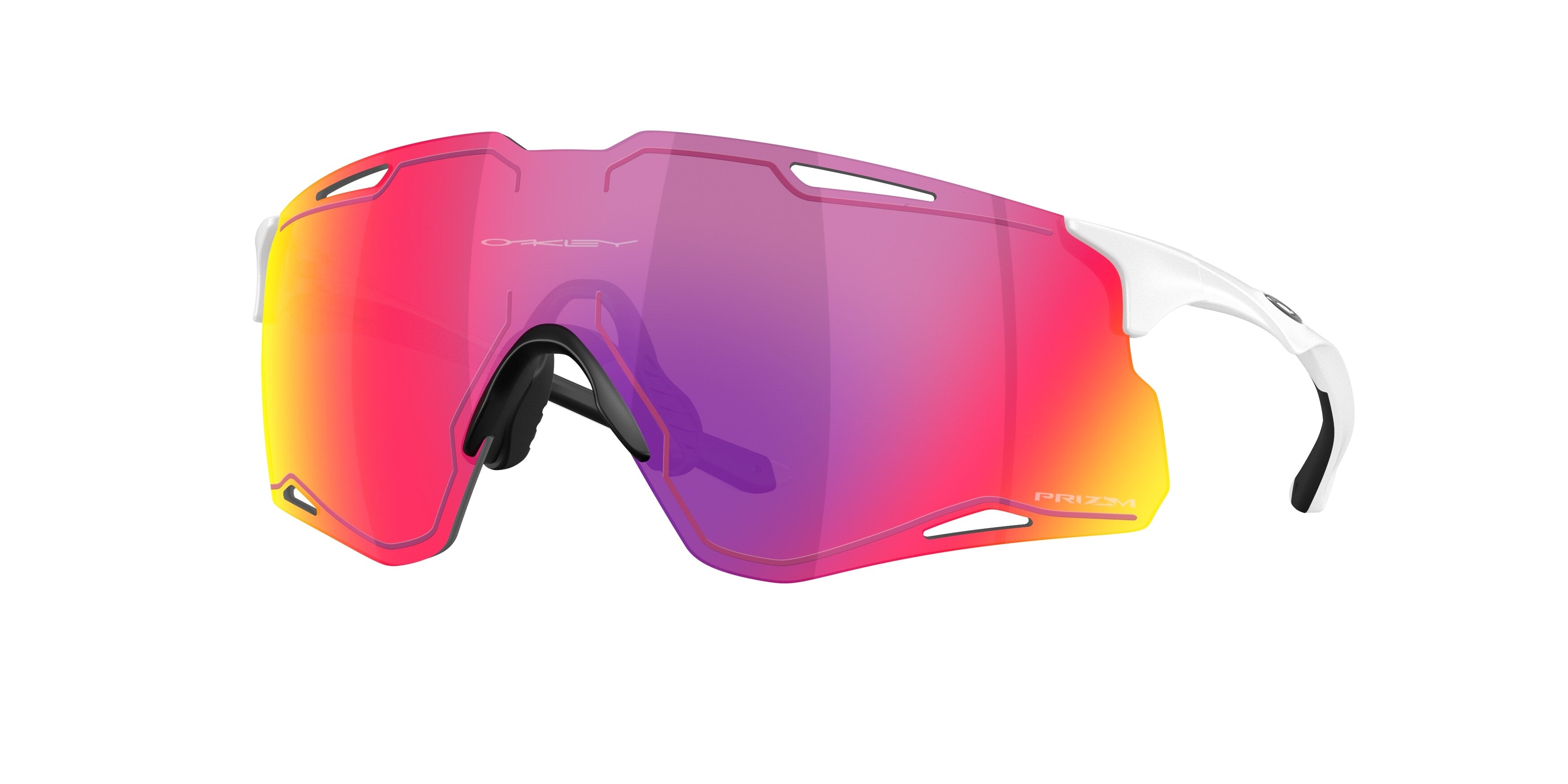 Oakley Unisex Oakley OO9538D CYBR LIGHTNING 953804 Occhiali da sole O_Matter Bianco Viola Squadrata Normale Oakley Unisex Oakley OO9538D CYBR LIGHTNING 953804 Occhiali da sole O_Matter Bianco Viola Squadrata Normale