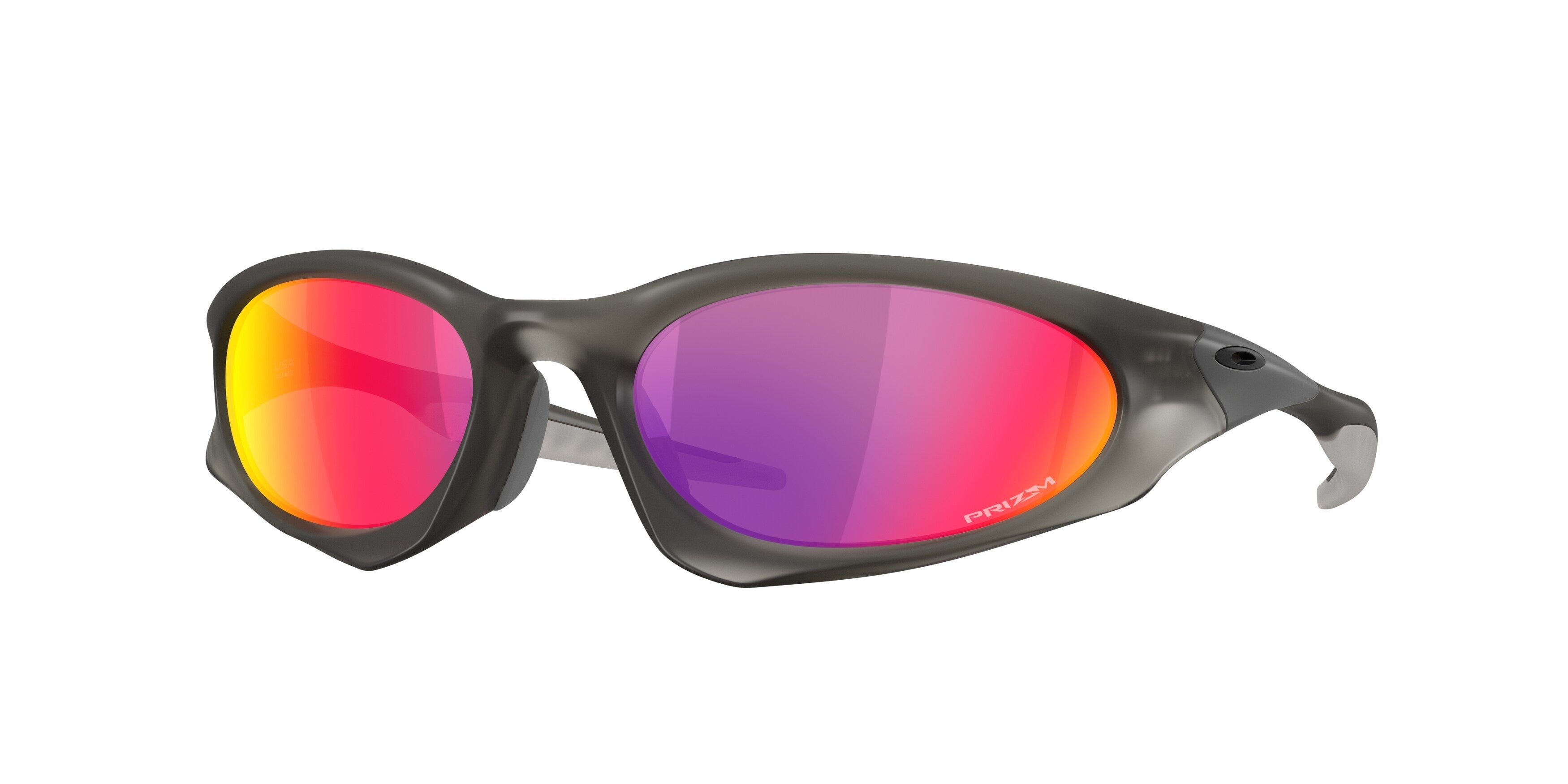 Oakley Unisex Oakley OO9539 SUTURE COAT 953905 Occhiali da sole O_Matter Grigio Viola Rotonda Normale