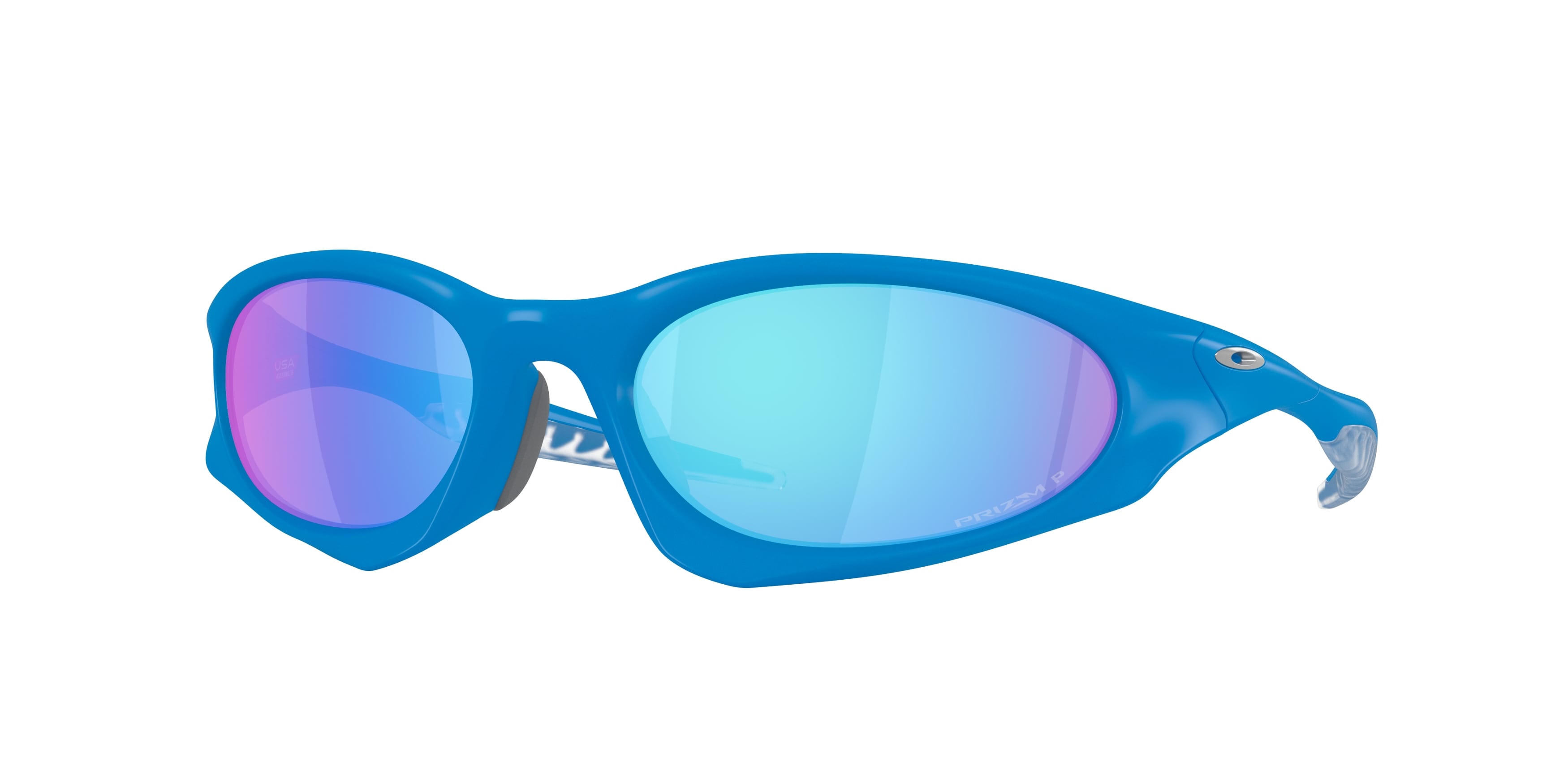 Oakley Unisex Oakley OO9539 SUTURE COAT 953909 Occhiali da sole O_Matter Blu Blu Rotonda Polarizzata