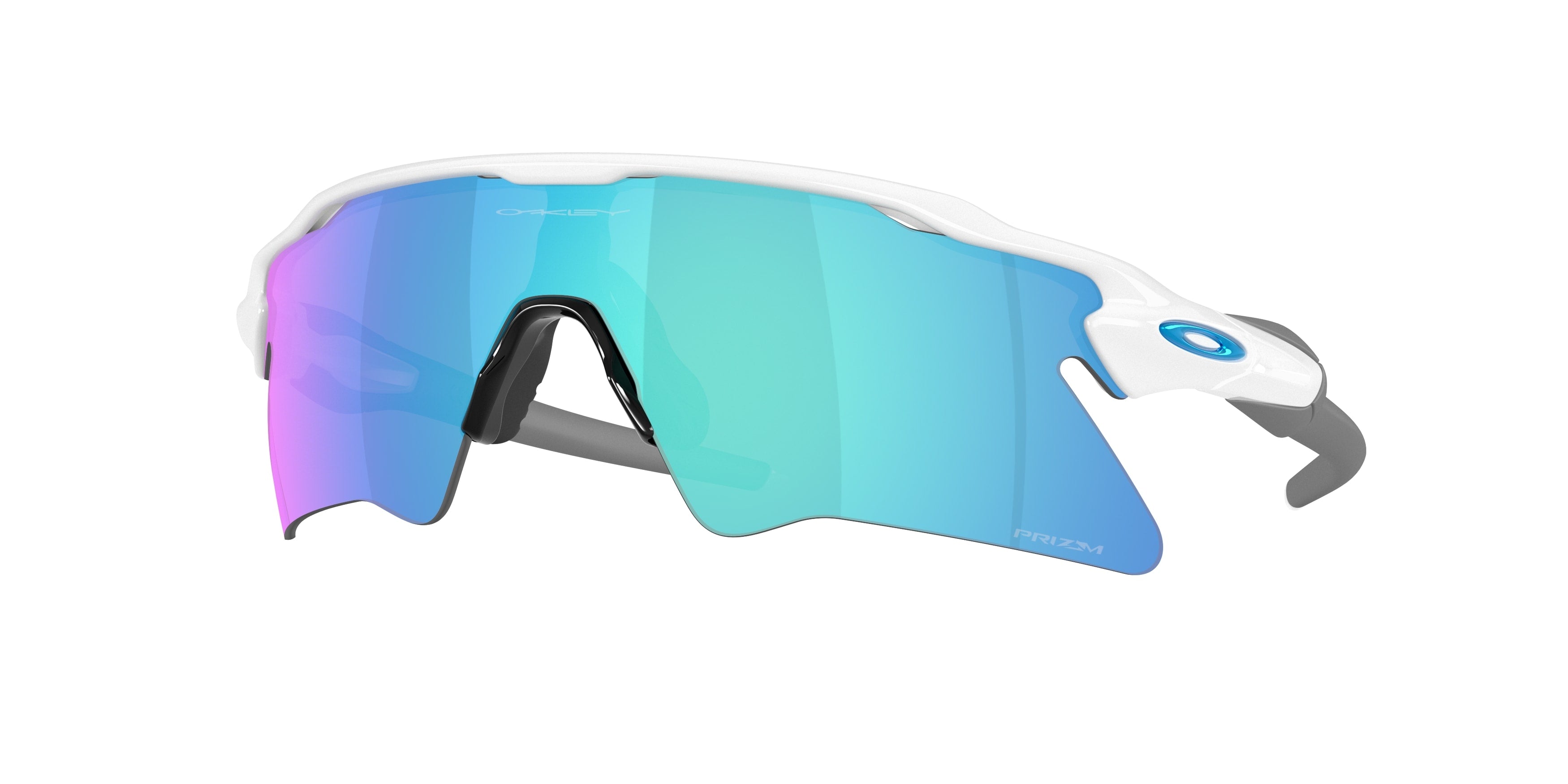 Oakley Unisex Oakley OO9541 RADAR EV HEATER 954104 Occhiali da sole O_Matter Bianco Blu Squadrata Normale
