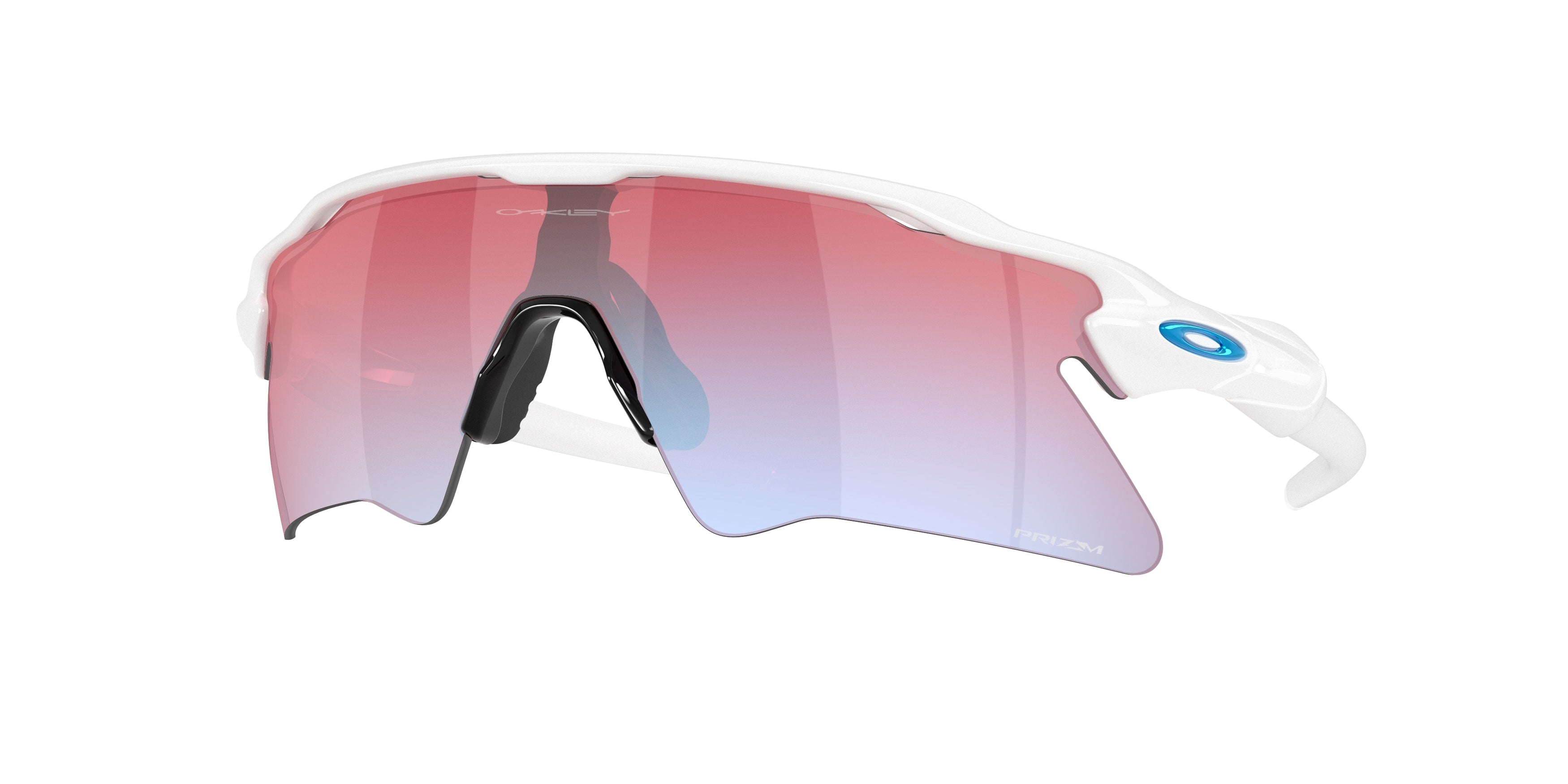 Oakley Unisex Oakley OO9541 RADAR EV HEATER 954105 Occhiali da sole O_Matter Bianco Rosso Squadrata Normale