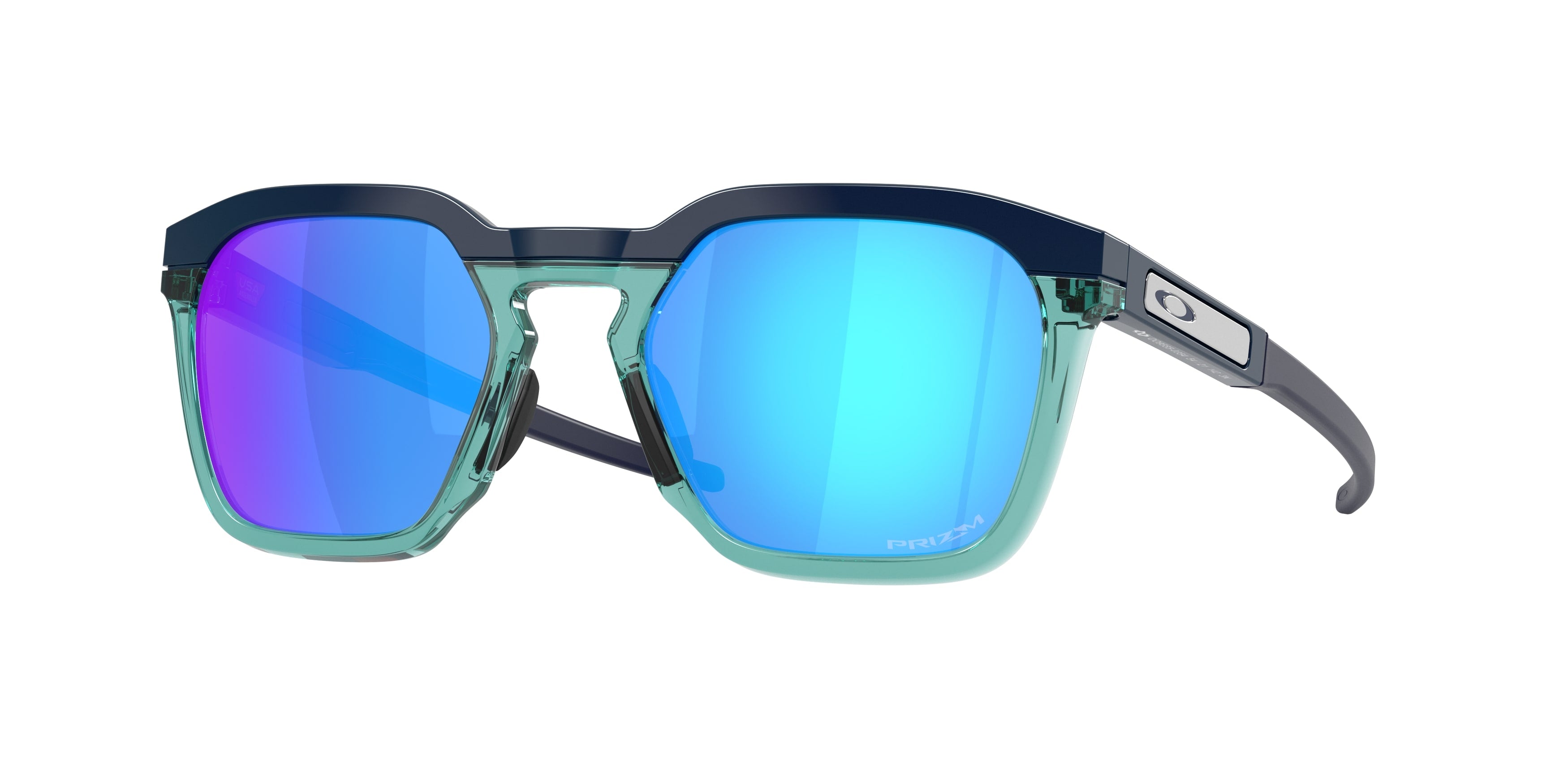 Oakley Unisex Oakley OO9555 HSTN SQ 2.0 955503 Occhiali da sole O_Matter Blu Blu Squadrata Normale Oakley Unisex Oakley OO9555 HSTN SQ 2.0 955503 Occhiali da sole O_Matter Blu Blu Squadrata Normale