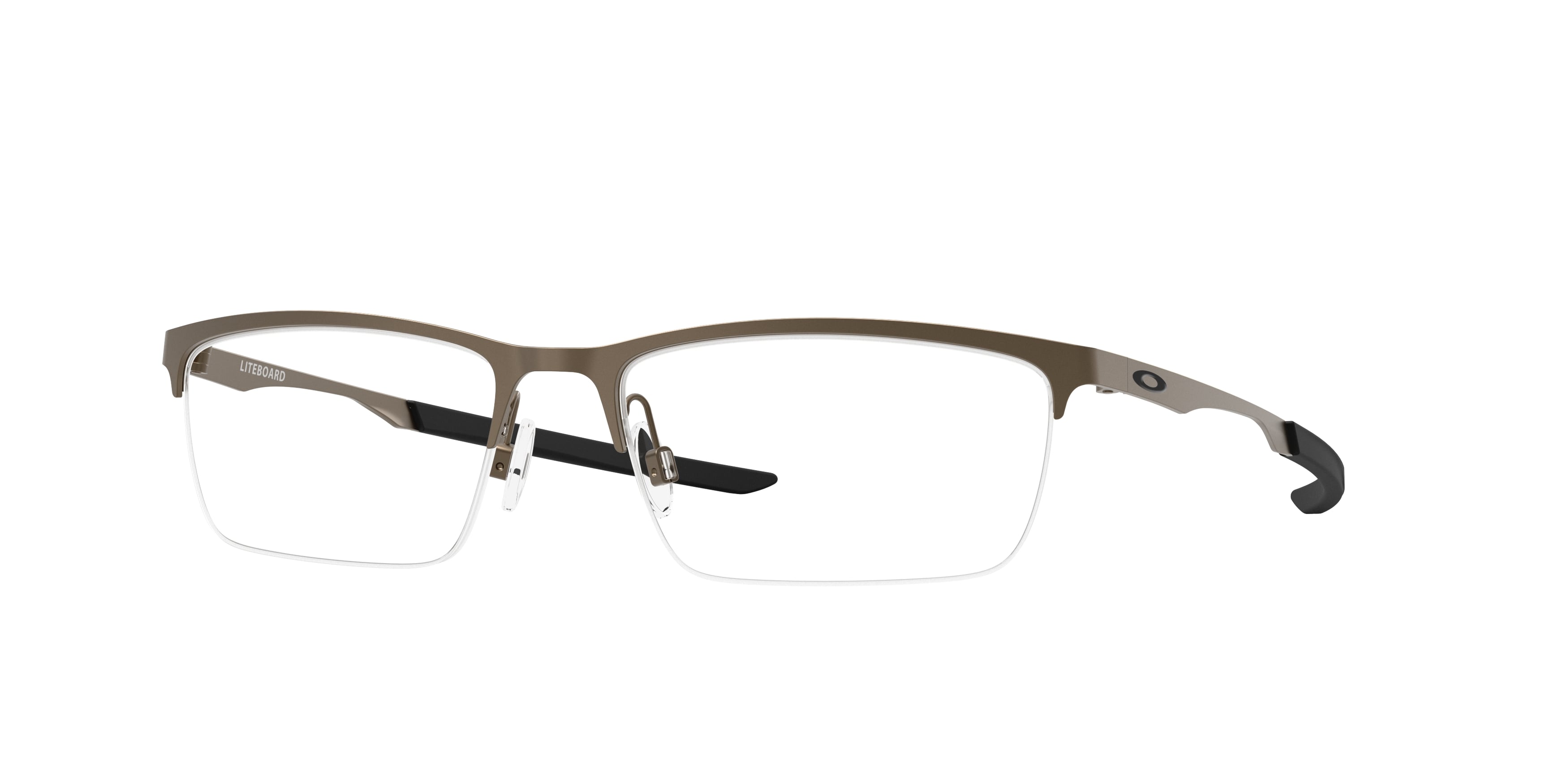 Oakley Unisex Oakley OX3141 LITEBOARD 314102 Montature da vista Metallo Grigio Trasparente Squadrata Normale Oakley Unisex Oakley OX3141 LITEBOARD 314102 Montature da vista Metallo Grigio Trasparente Squadrata Normale