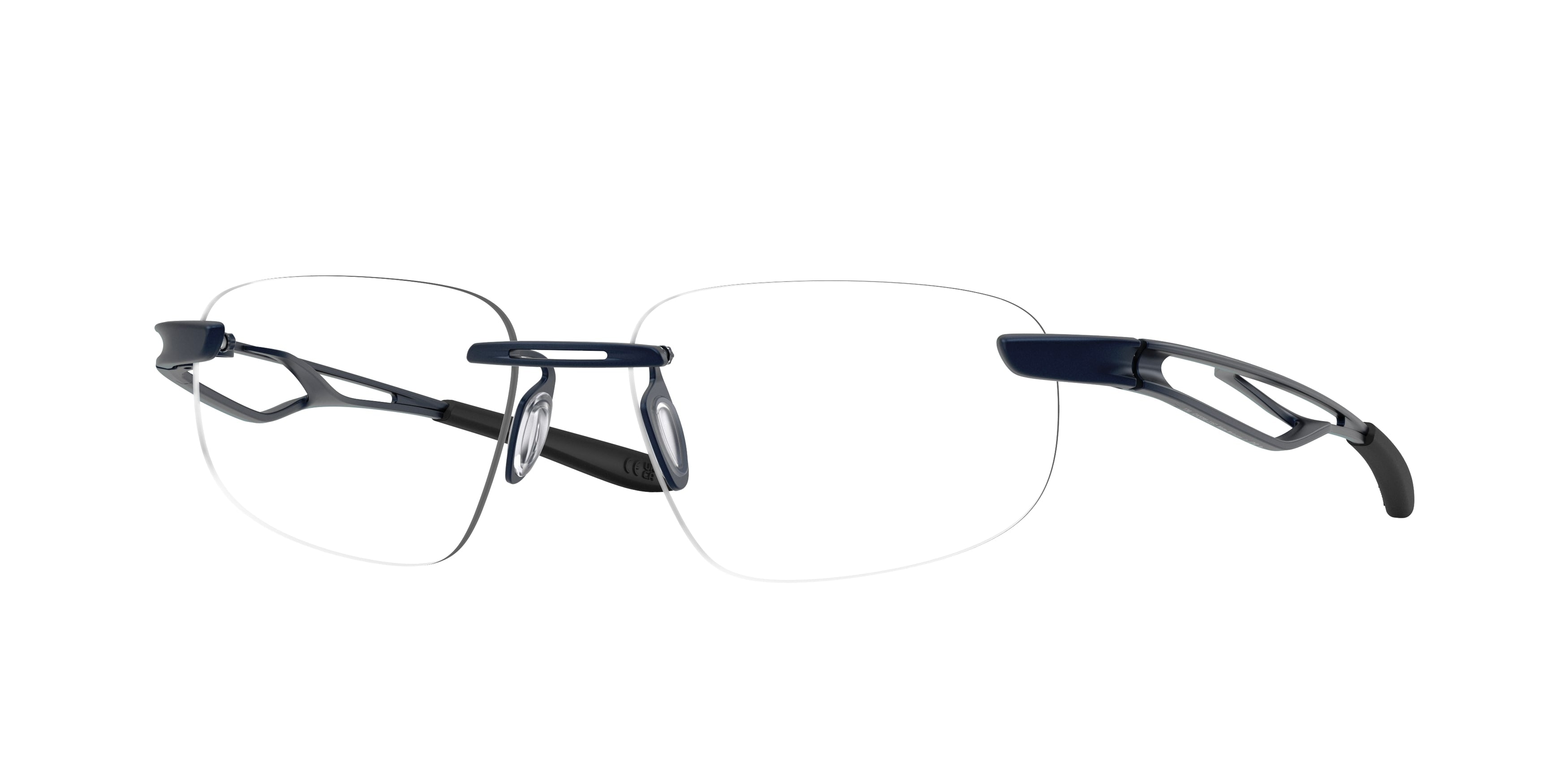 Oakley Unisex Oakley OX5096 MARAIS 509603 Montature da vista Titanio Blu Trasparente Squadrata Normale Oakley Unisex Oakley OX5096 MARAIS 509603 Montature da vista Titanio Blu Trasparente Squadrata Normale