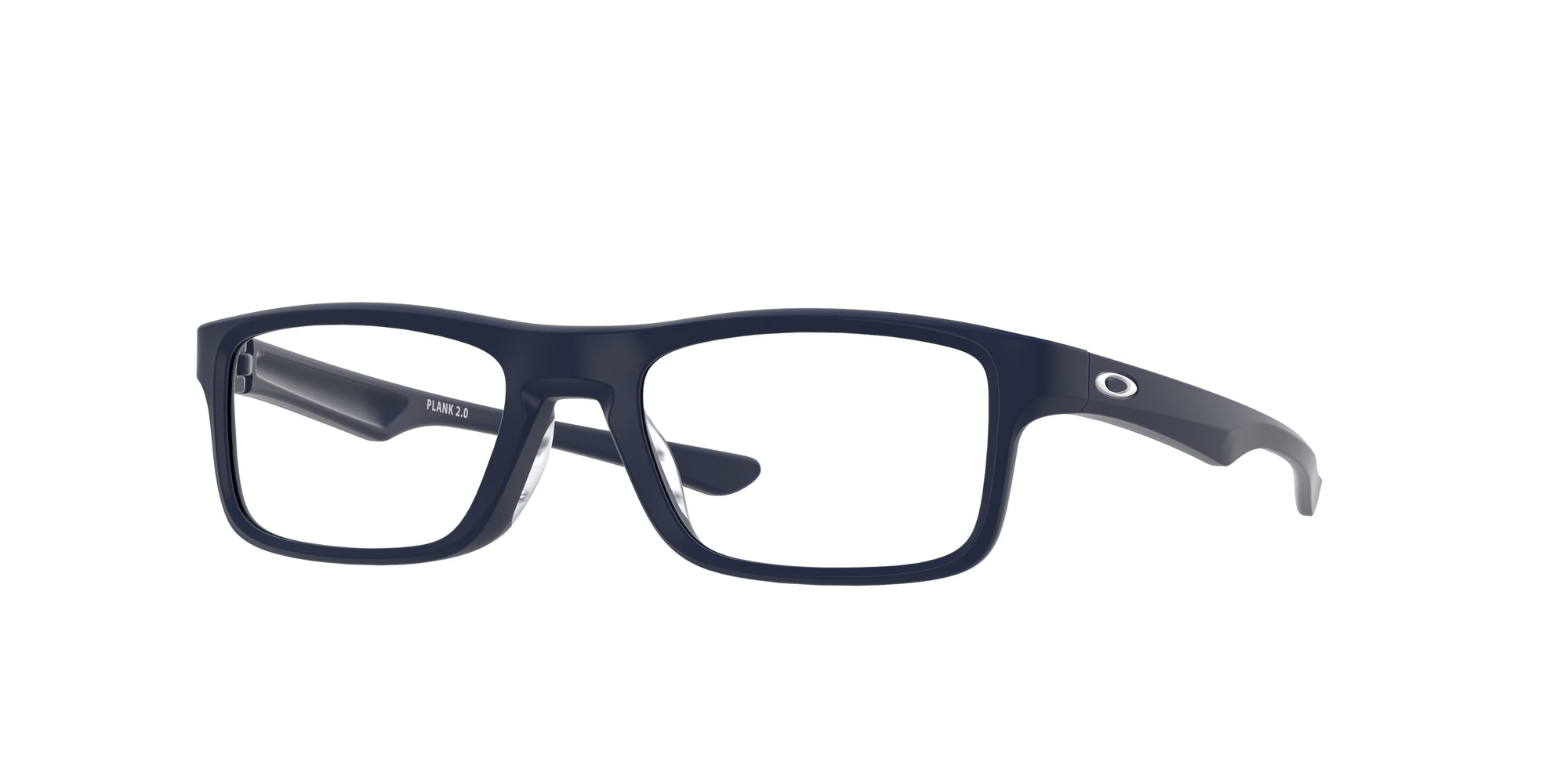 Oakley Unisex Oakley OX8081 PLANK 2.0 808103 Montature da vista Plastica Blu Squadrata
