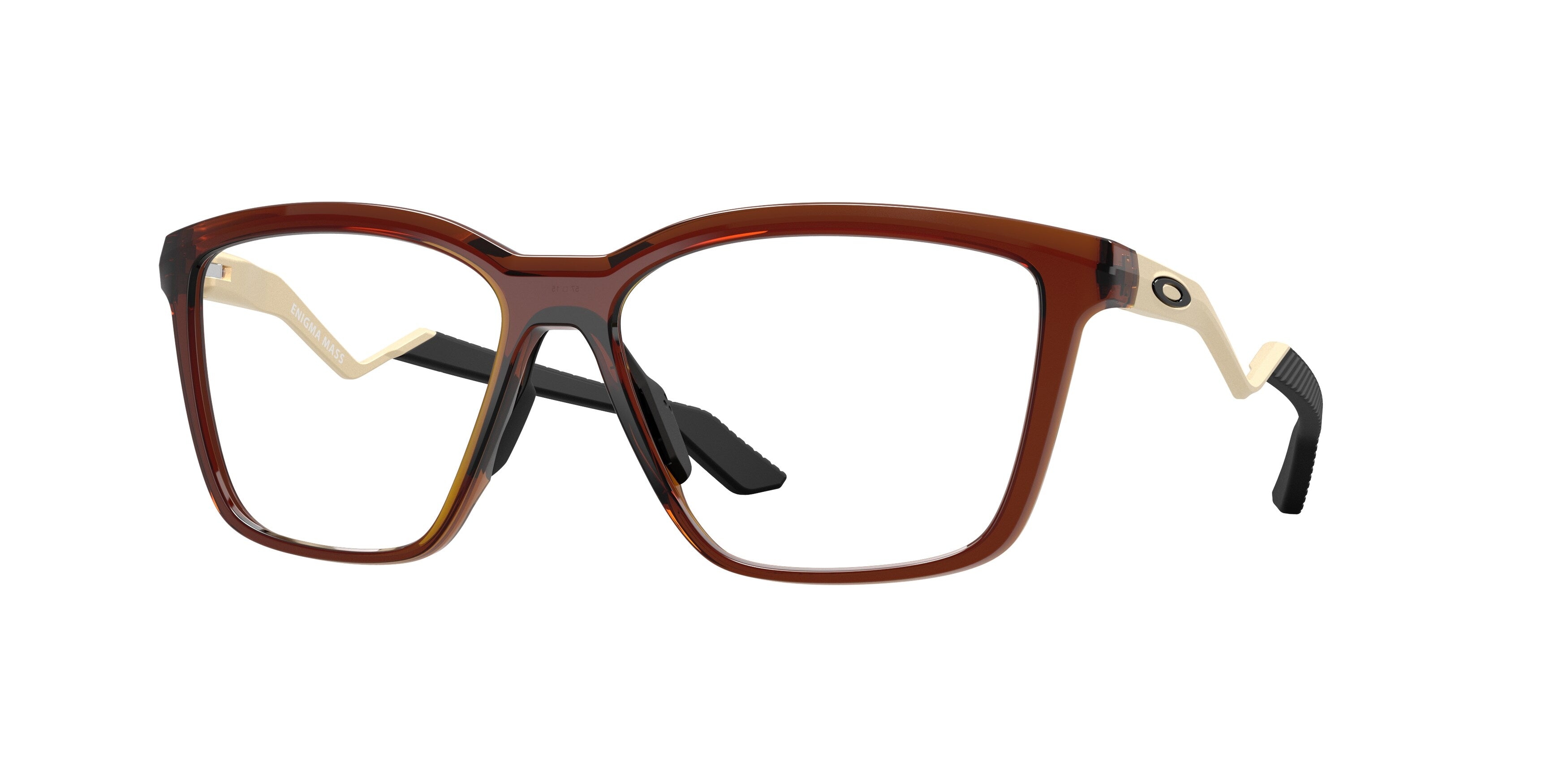 Oakley Unisex Oakley OX8191 ENIGMA MASS 819106 Montature da vista O_Matter Marrone Squadrata Normale