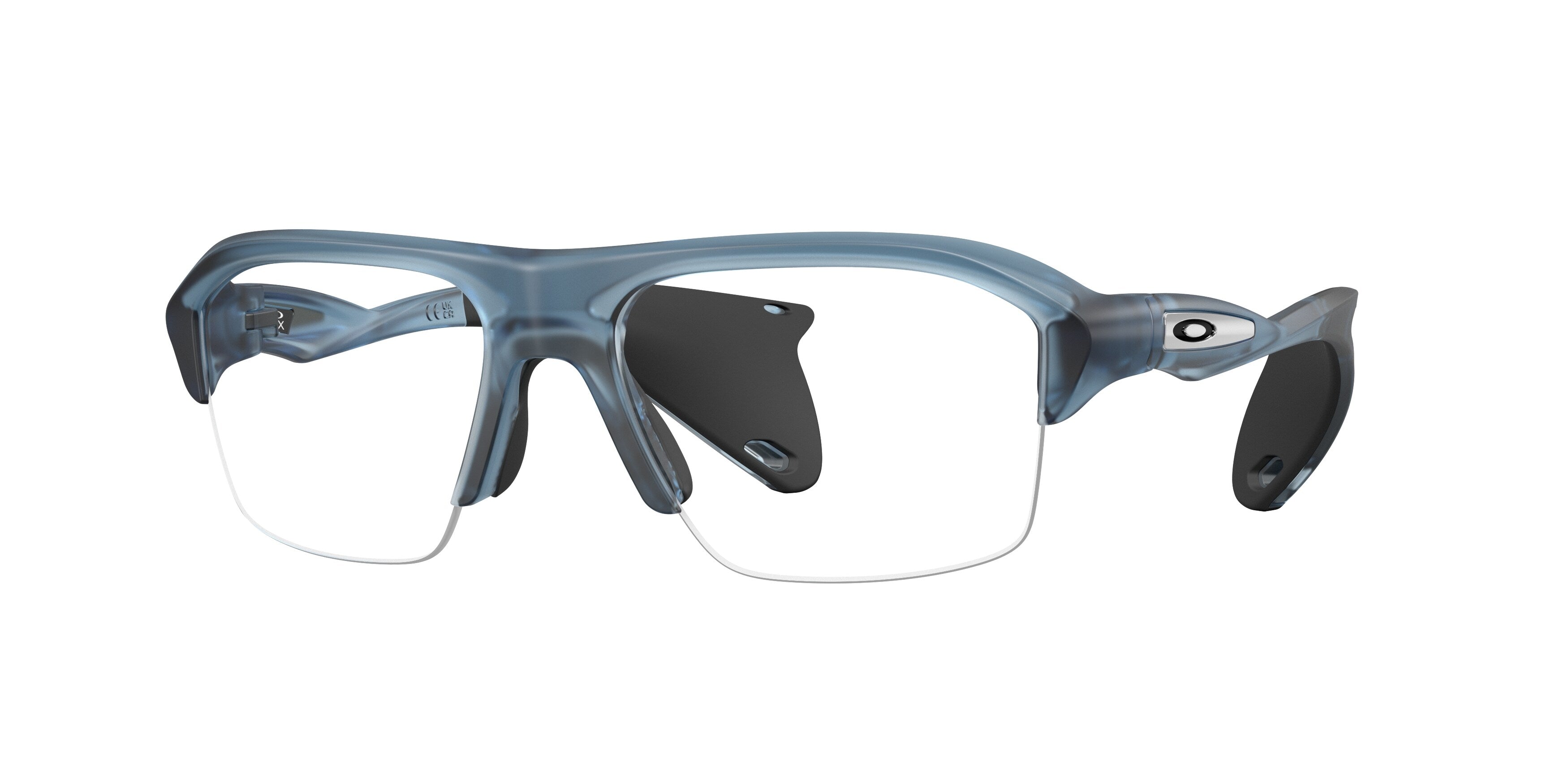 Oakley Unisex Oakley OX8198 STUNT GLIDER 819804 Montature da vista O_Matter Blu Squadrata Normale