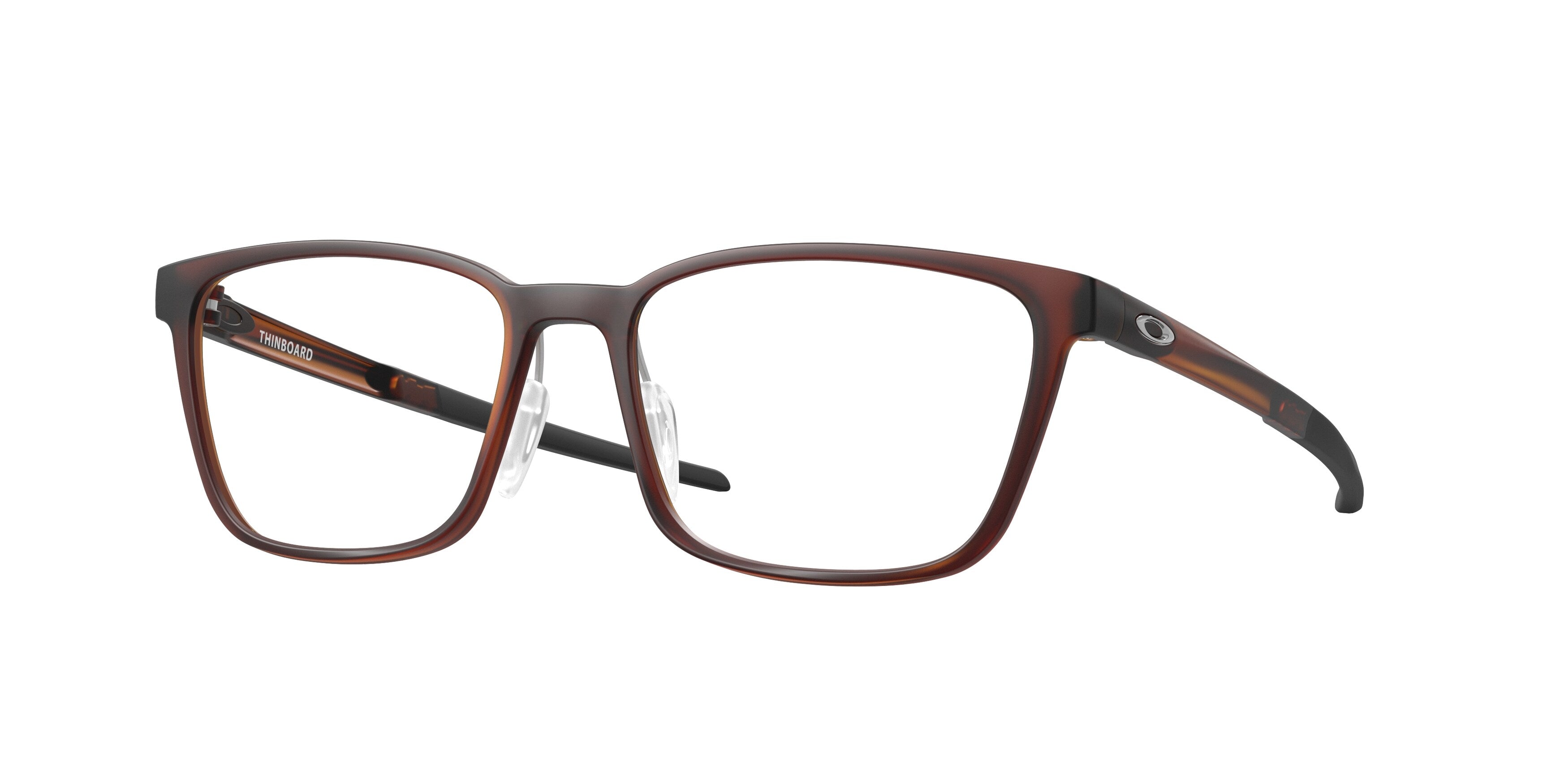 Oakley Unisex Oakley OX8205 THINBOARD 820504 Montature da vista O_Matter Marrone Trasparente Squadrata Normale