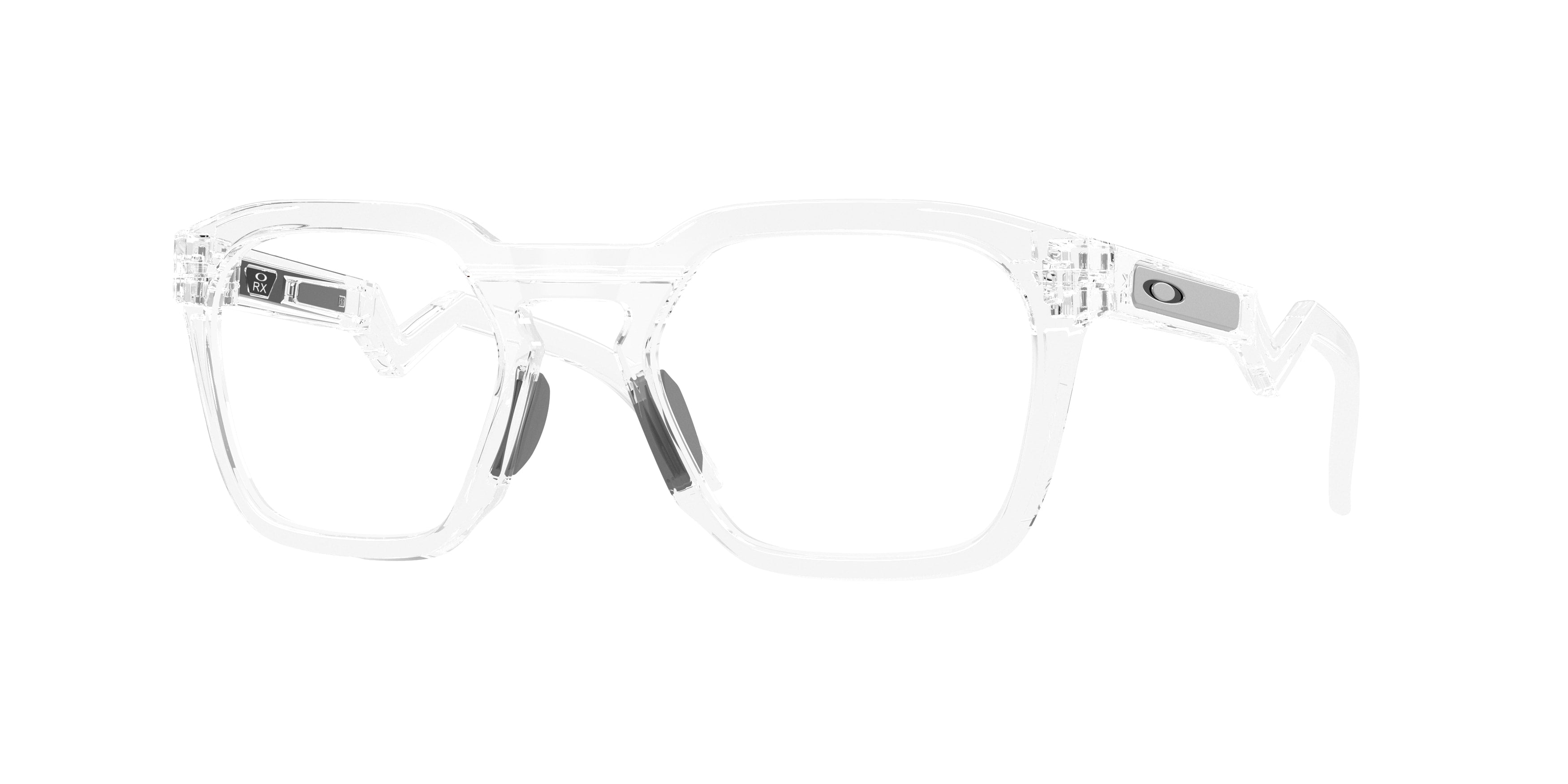 Oakley Unisex Oakley OX8208 HSTN SQ RX 820802 Montature da vista O_Matter Trasparente Trasparente Squadrata Normale