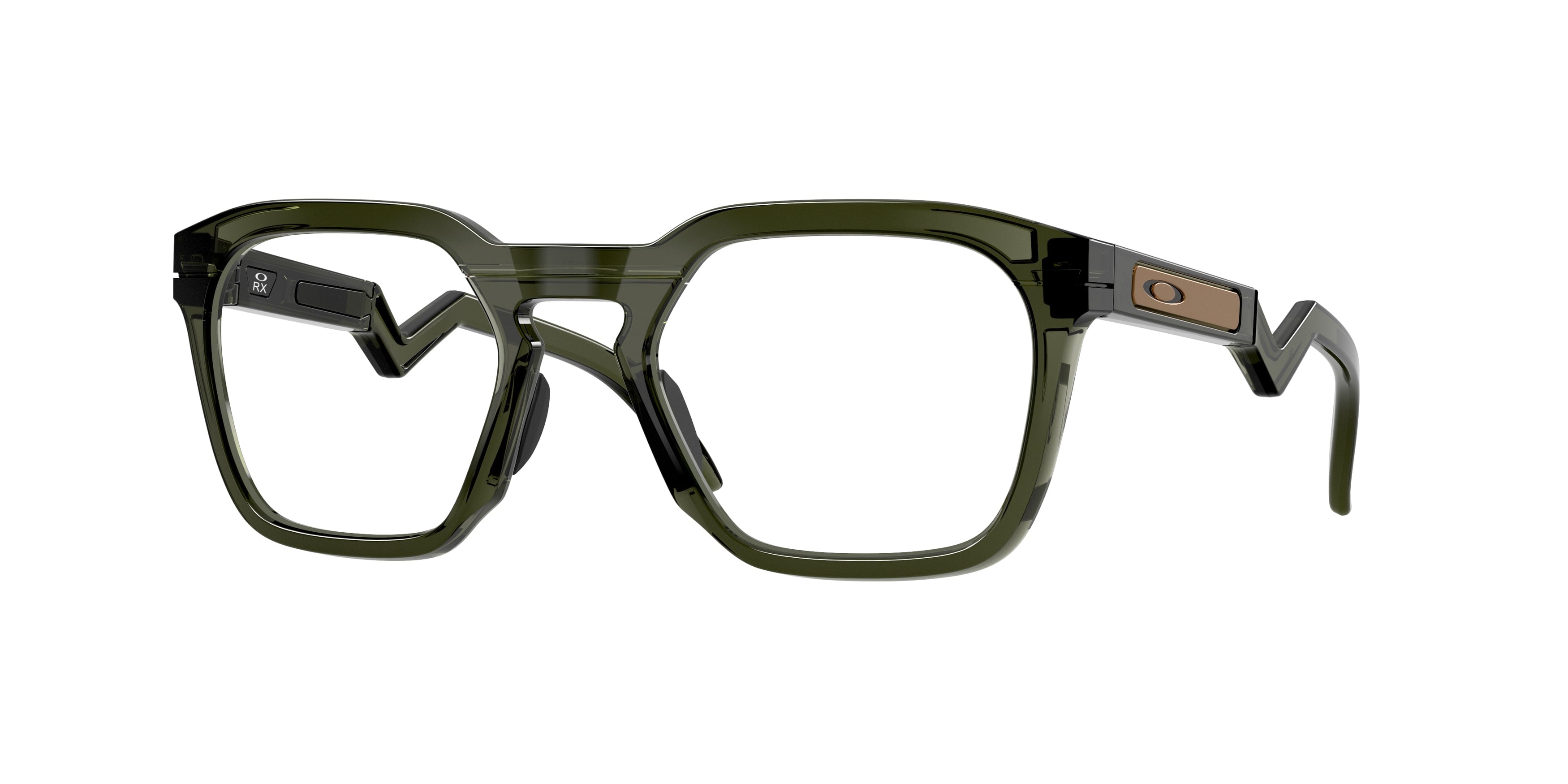 Oakley Unisex Oakley OX8208 HSTN SQ RX 820803 Montature da vista O_Matter Verde Trasparente Squadrata Normale Oakley Unisex Oakley OX8208 HSTN SQ RX 820803 Montature da vista O_Matter Verde Trasparente Squadrata Normale