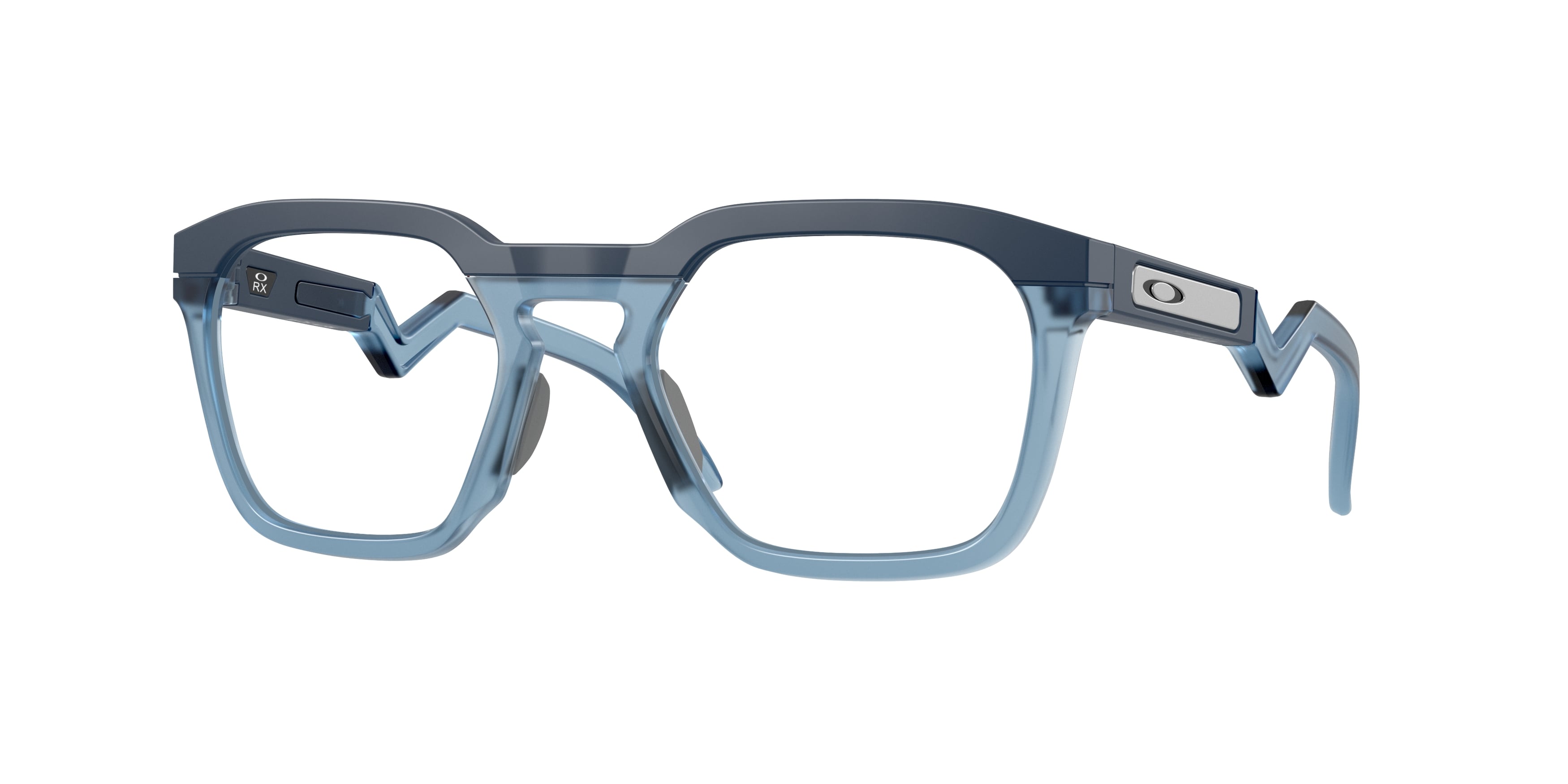 Oakley Unisex Oakley OX8208 HSTN SQ RX 820805 Montature da vista O_Matter Blu Trasparente Squadrata Normale Oakley Unisex Oakley OX8208 HSTN SQ RX 820805 Montature da vista O_Matter Blu Trasparente Squadrata Normale