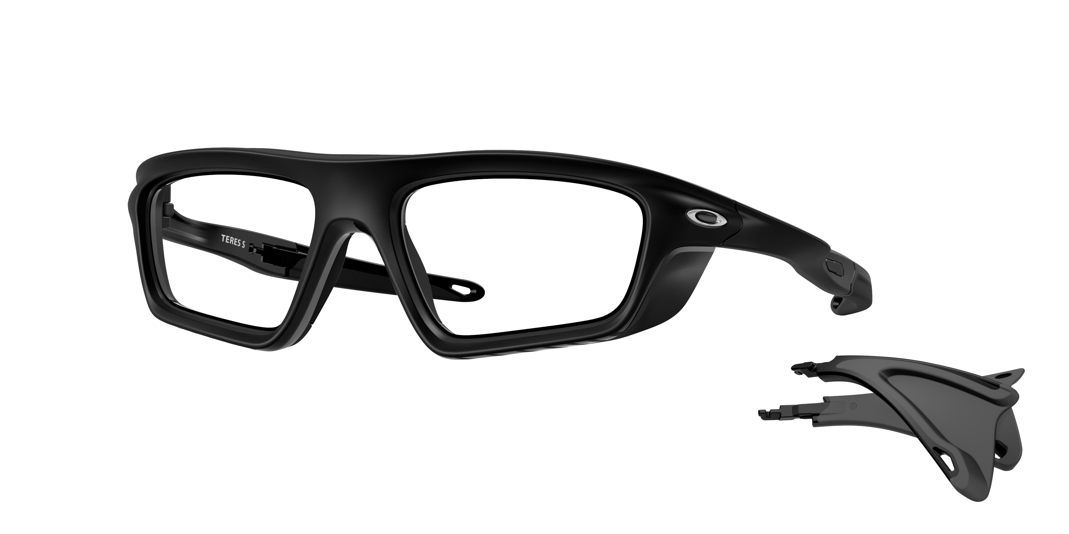 Oakley Unisex Oakley OX8213 TERES S 821301 Montature da vista O_Matter Nero Trasparente Squadrata Normale Oakley Unisex Oakley OX8213 TERES S 821301 Montature da vista O_Matter Nero Trasparente Squadrata Normale