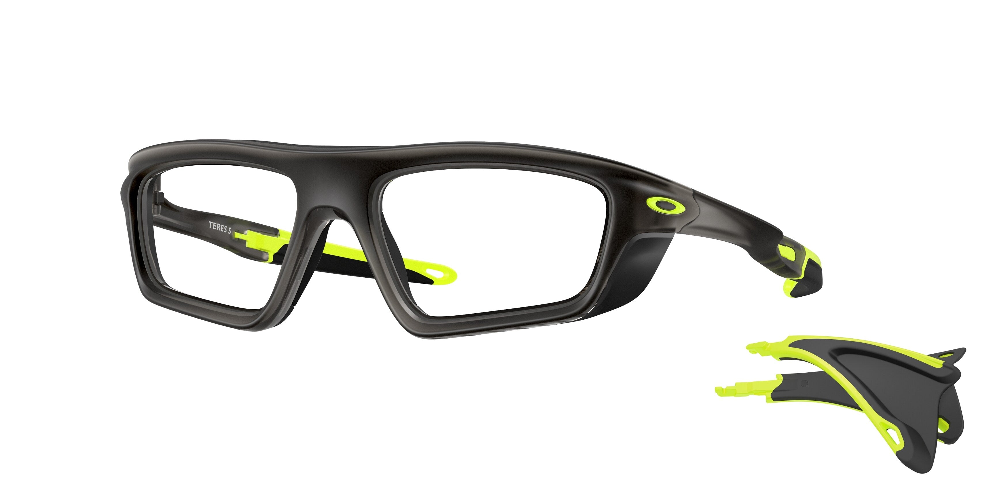 Oakley Unisex Oakley OX8213 TERES S 821302 Montature da vista O_Matter Grigio Trasparente Squadrata Normale