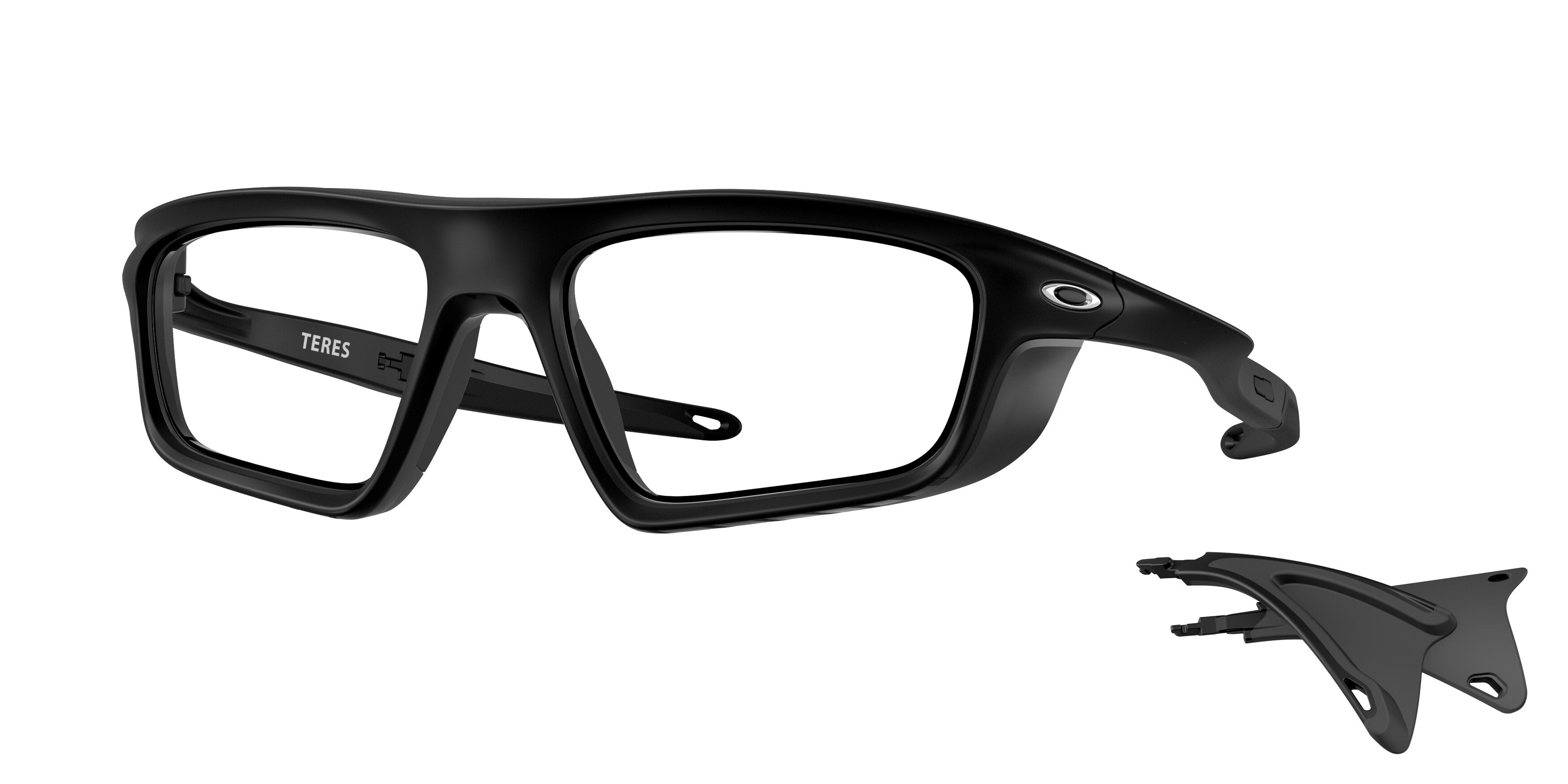 Oakley Unisex Oakley OX8215 TERES 821501 Montature da vista O_Matter Nero Trasparente Squadrata Normale Oakley Unisex Oakley OX8215 TERES 821501 Montature da vista O_Matter Nero Trasparente Squadrata Normale