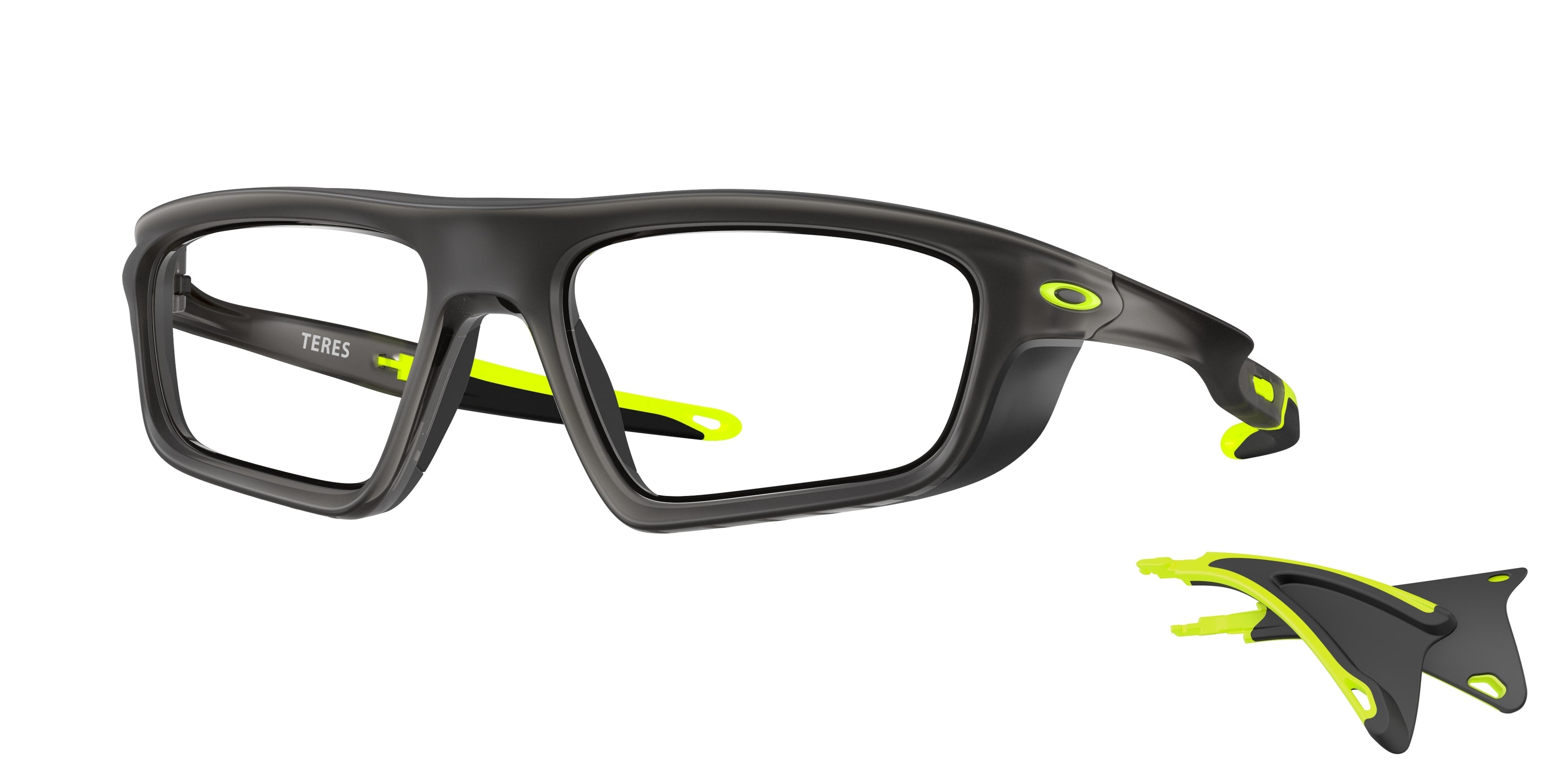 Oakley Unisex Oakley OX8215 TERES 821502 Montature da vista O_Matter Grigio Trasparente Squadrata Normale