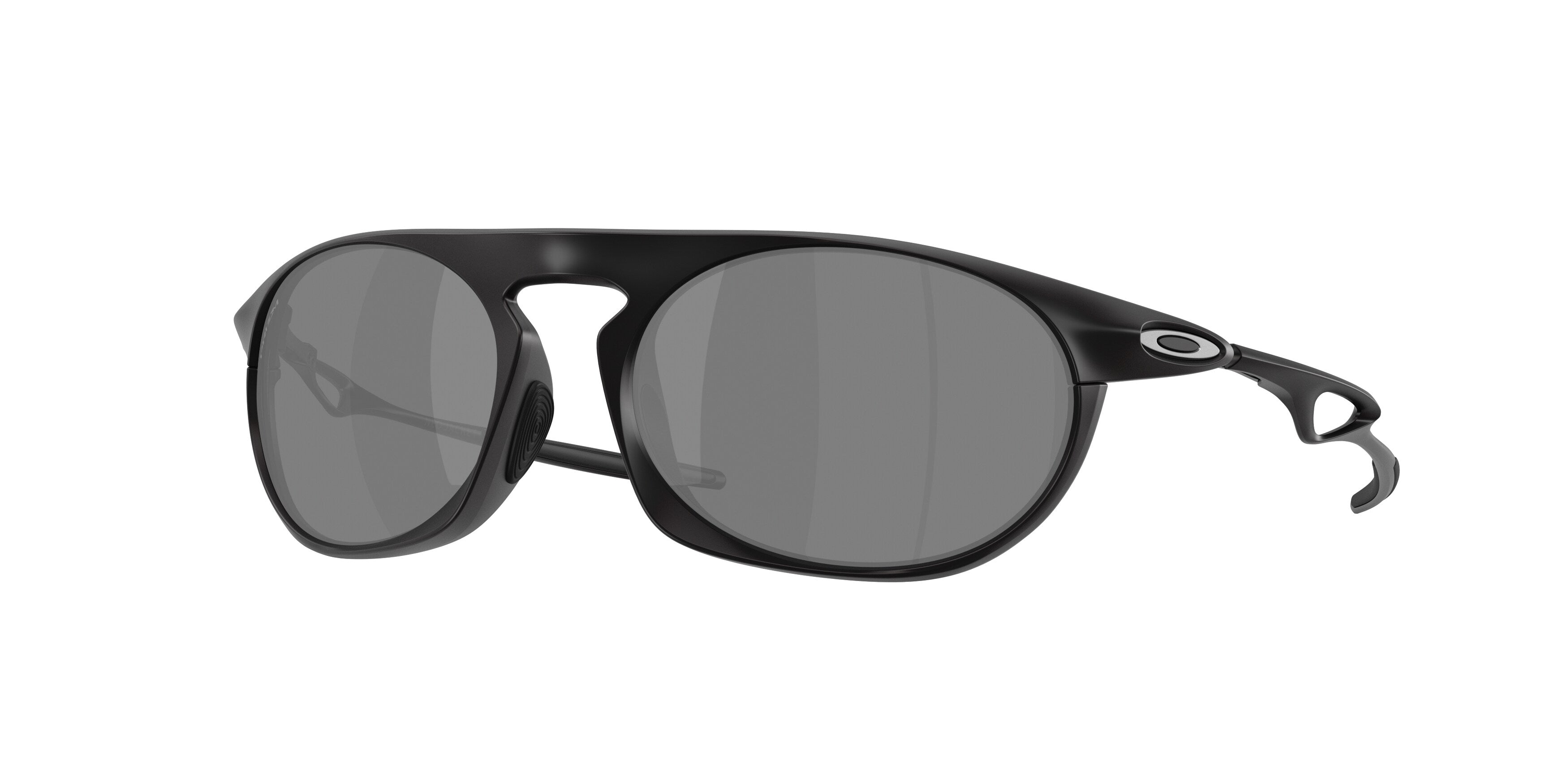 Oakley Uomo Oakley OO4065 NEO JACKET 406501 Occhiali da sole Alluminio Nero Grigio Rotonda Normale