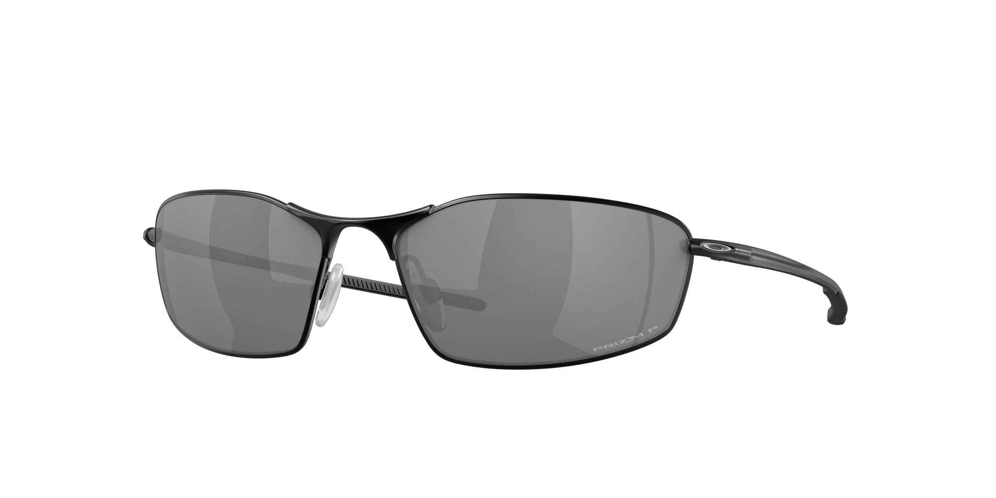 Oakley Uomo Oakley OO4141 WHISKER 414103 Occhiali da sole Metallo Nero Grigio Rotonda Polarizzata Prizm Oakley Uomo Oakley OO4141 WHISKER 414103 Occhiali da sole Metallo Nero Grigio Rotonda Polarizzata Prizm