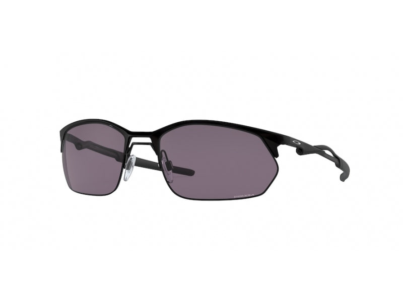 Oakley Uomo Oakley OO4145 WIRE TAP 2.0 414501 Occhiali da sole Metallo Nero Grigio Squadrata Normale Prizm